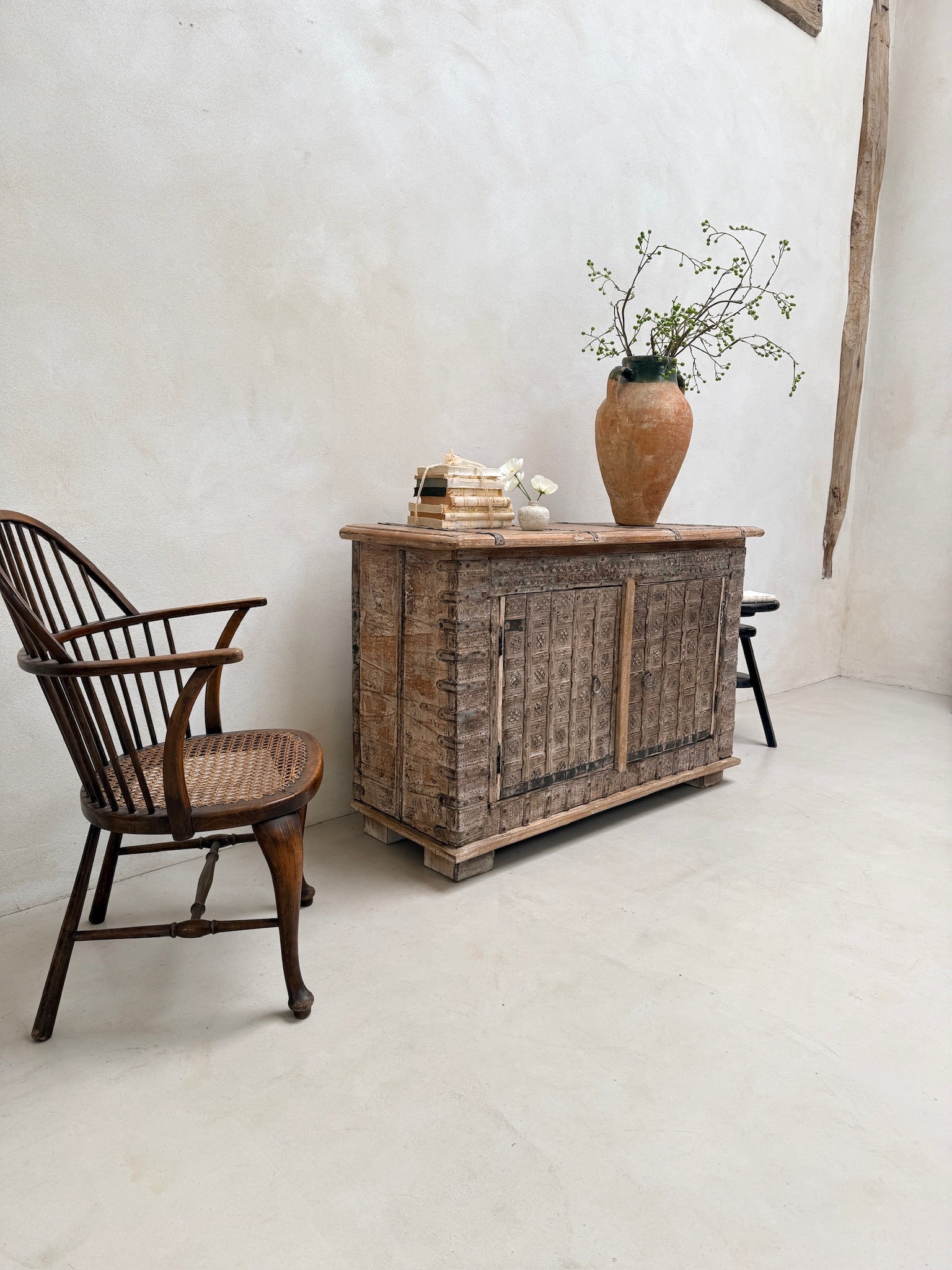 Antique Indian Damchiya Cabinet Sideboard | Pitara