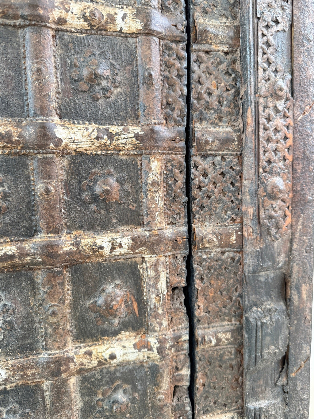 Antique Indian Dowry Chest Cupboard | Jardin