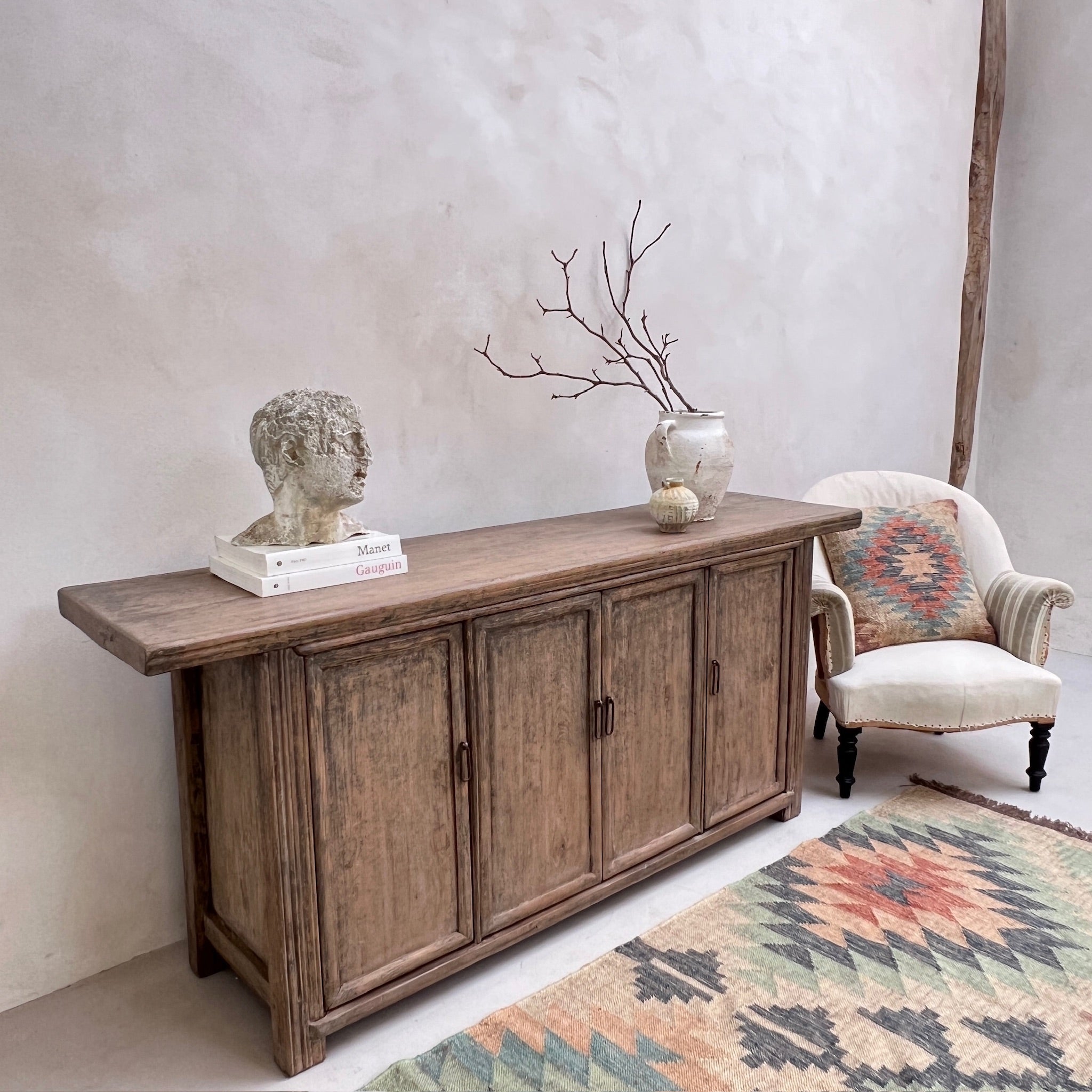 Antique Elm Sideboard | Ivy