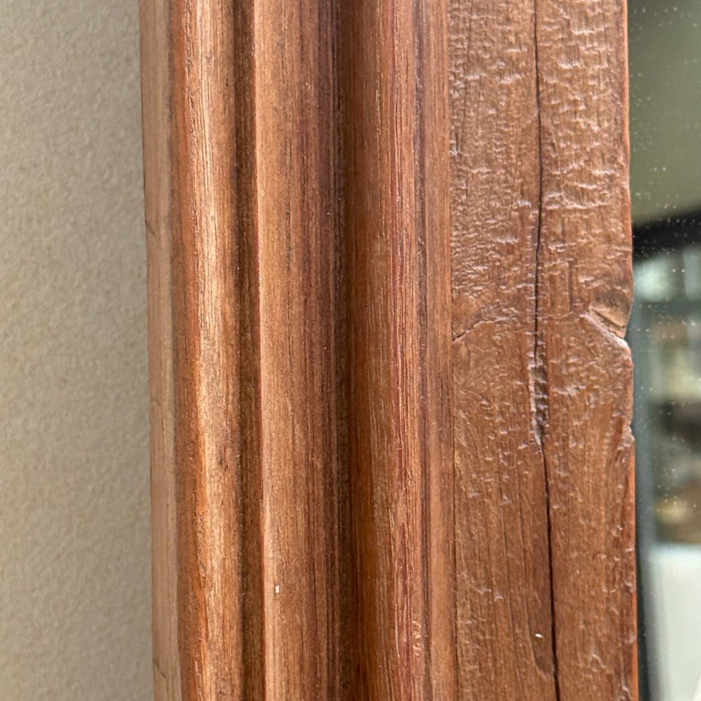 Antique Rustic Wooden Wall Mirror | Priya