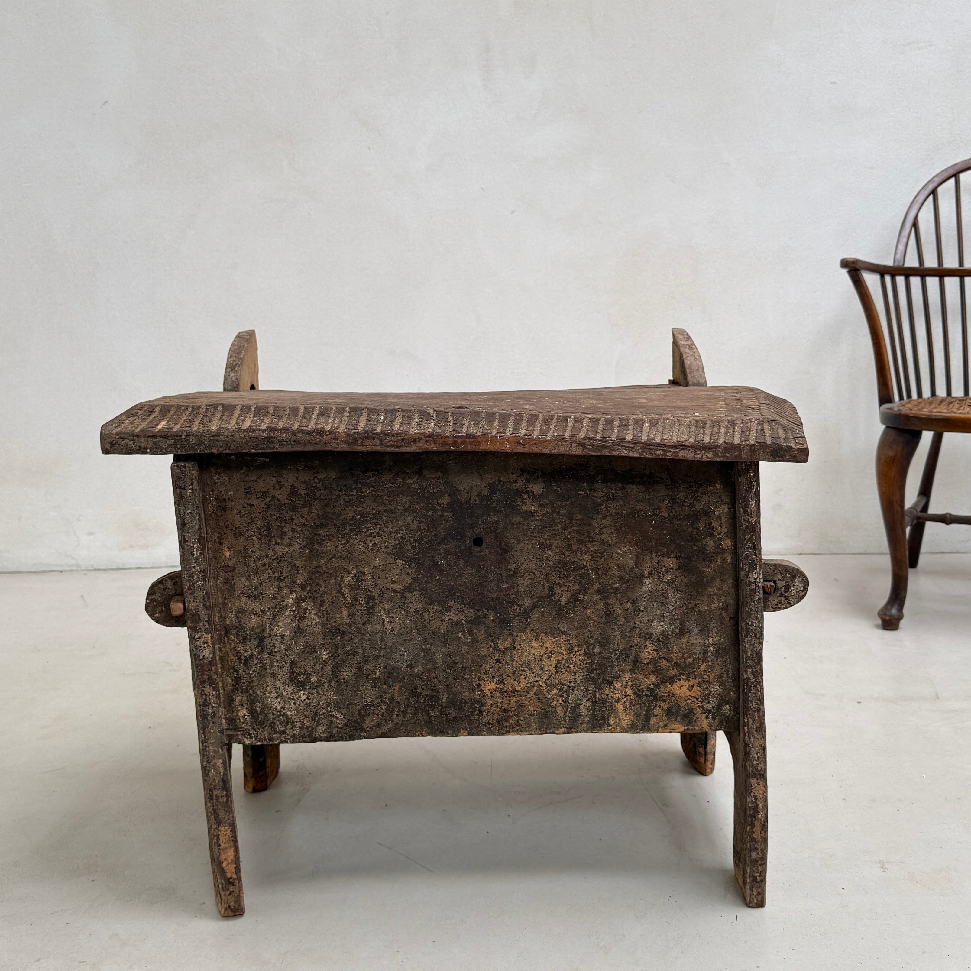 Antique wooden coffer storage box | Sandoor