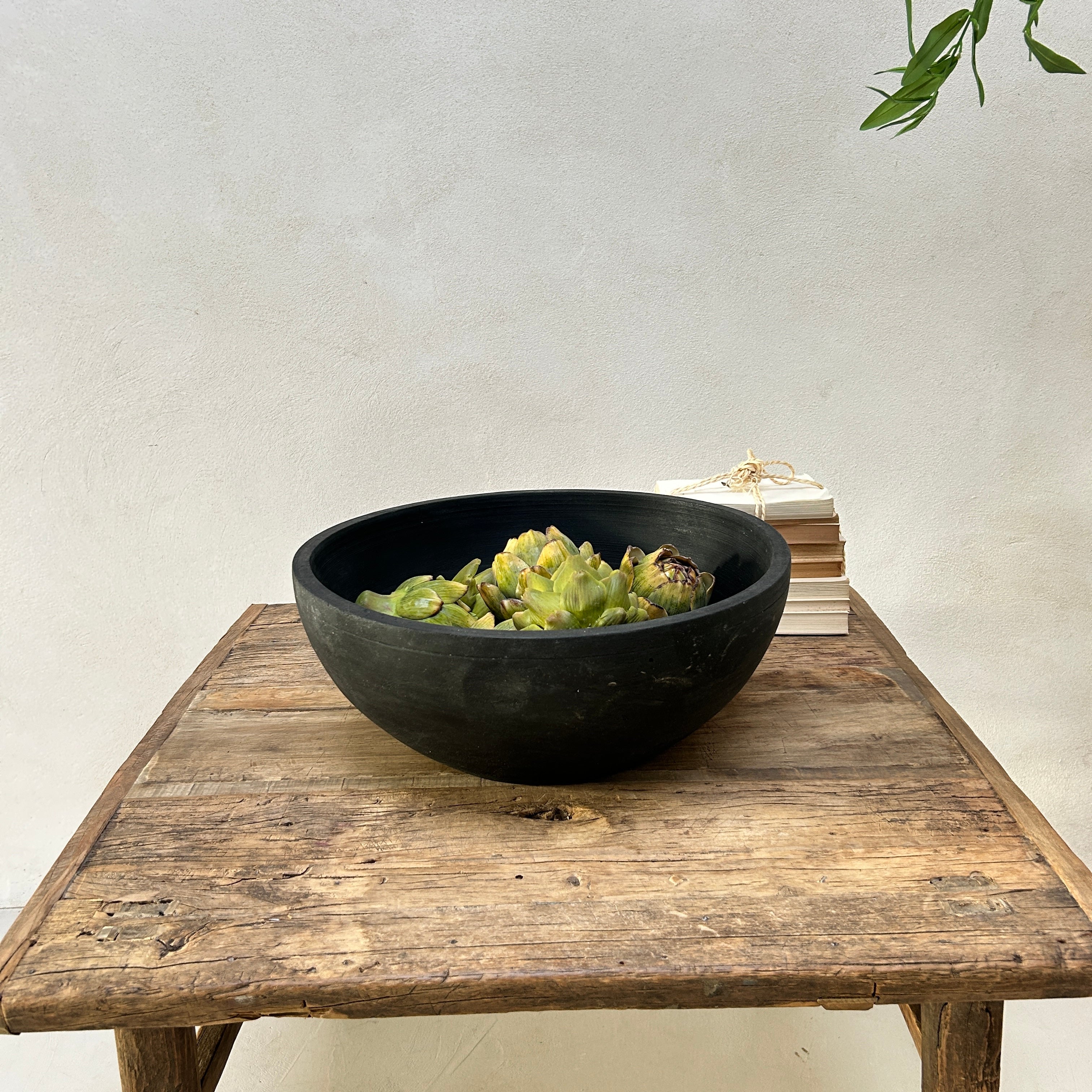 Large Wooden Batak Bowl | Aurel