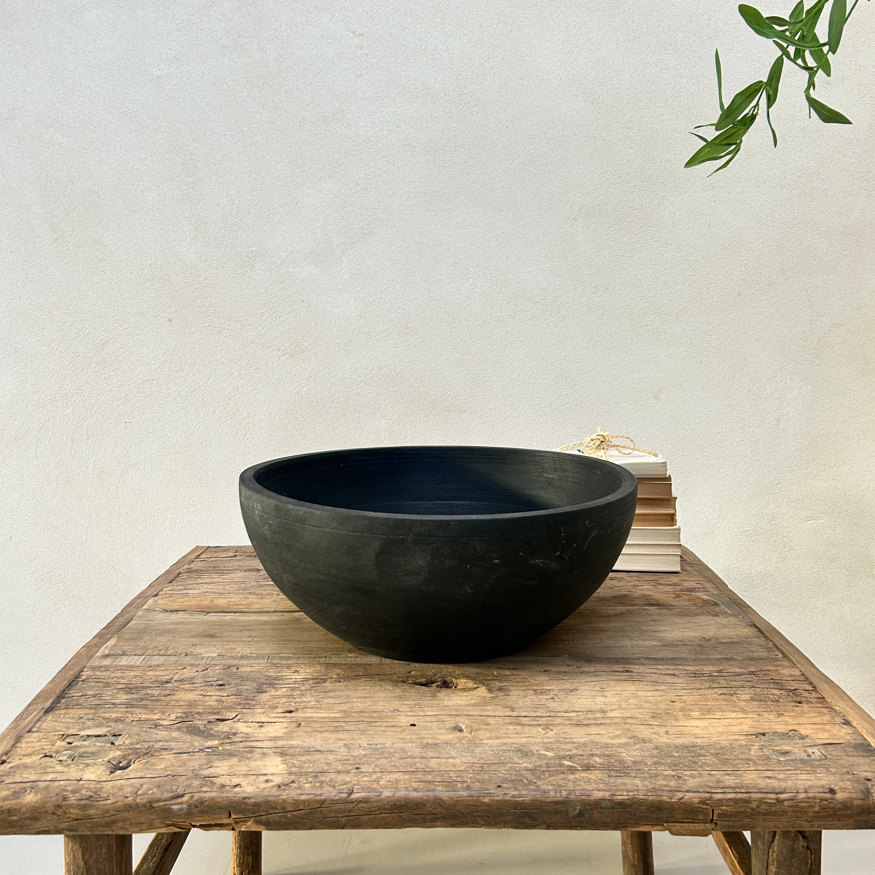 Large Wooden Batak Bowl | Aurel