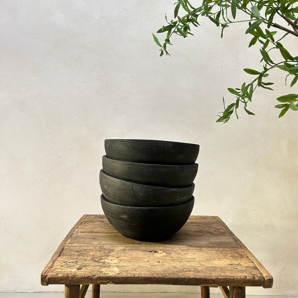 Large Wooden Batak Bowl | Aurel