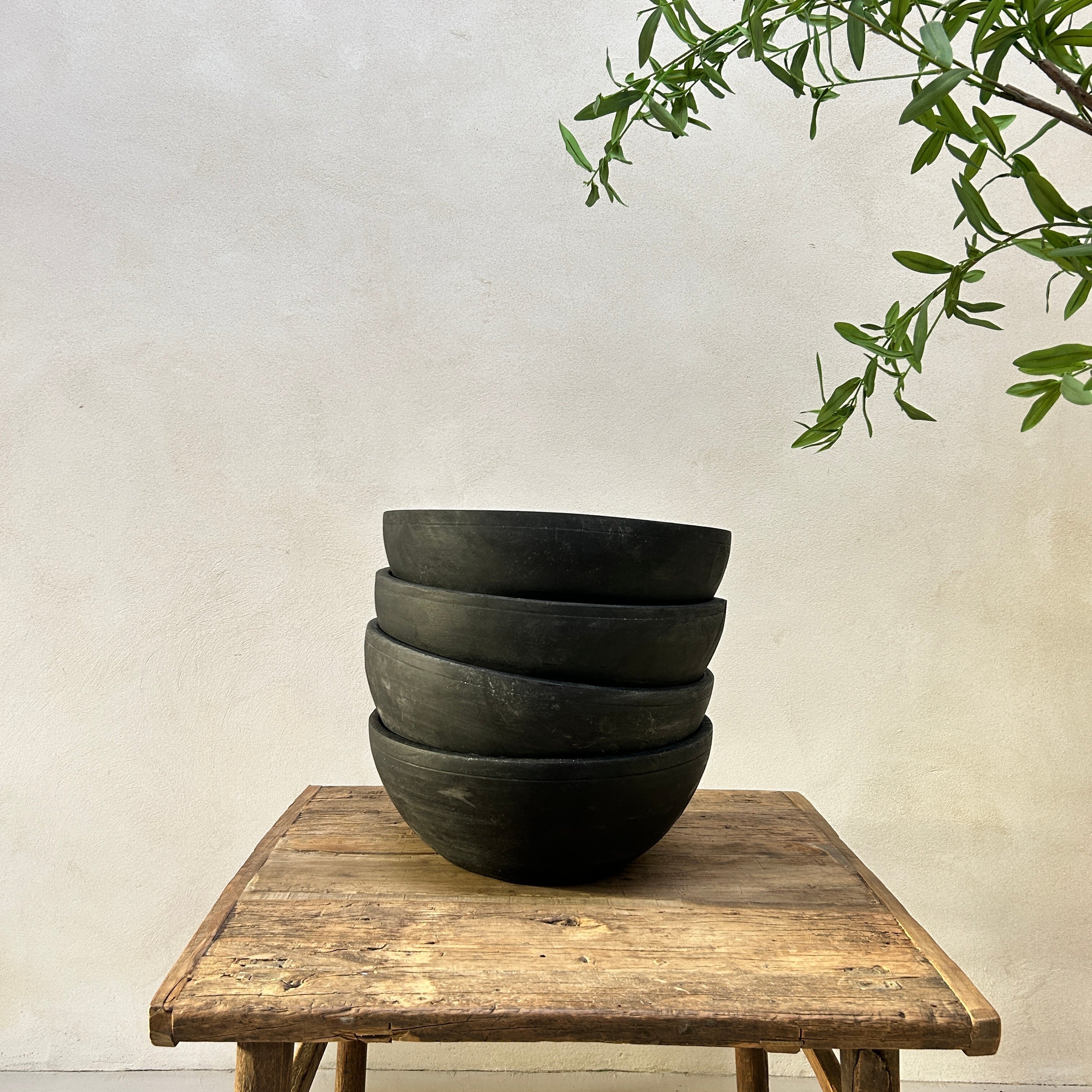 Large Wooden Batak Bowl | Aurel