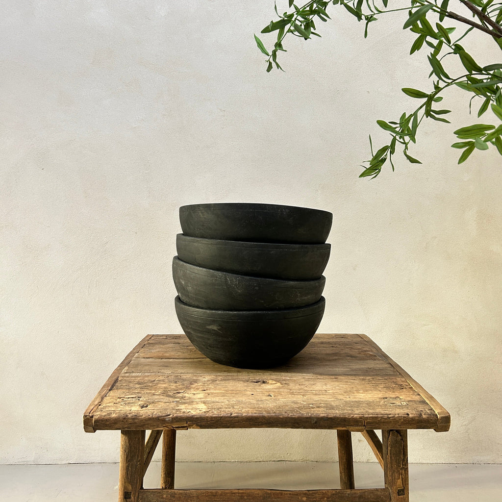 Large Wooden Batak Bowl | Aurel