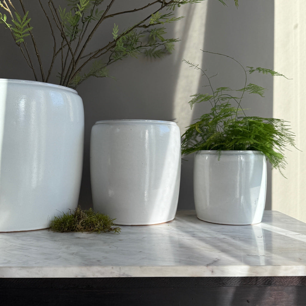 Natural Ceramic Planter | Nora