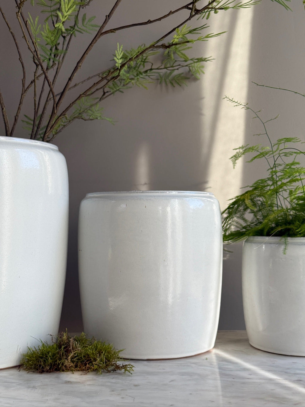 Natural Ceramic Planter | Nora