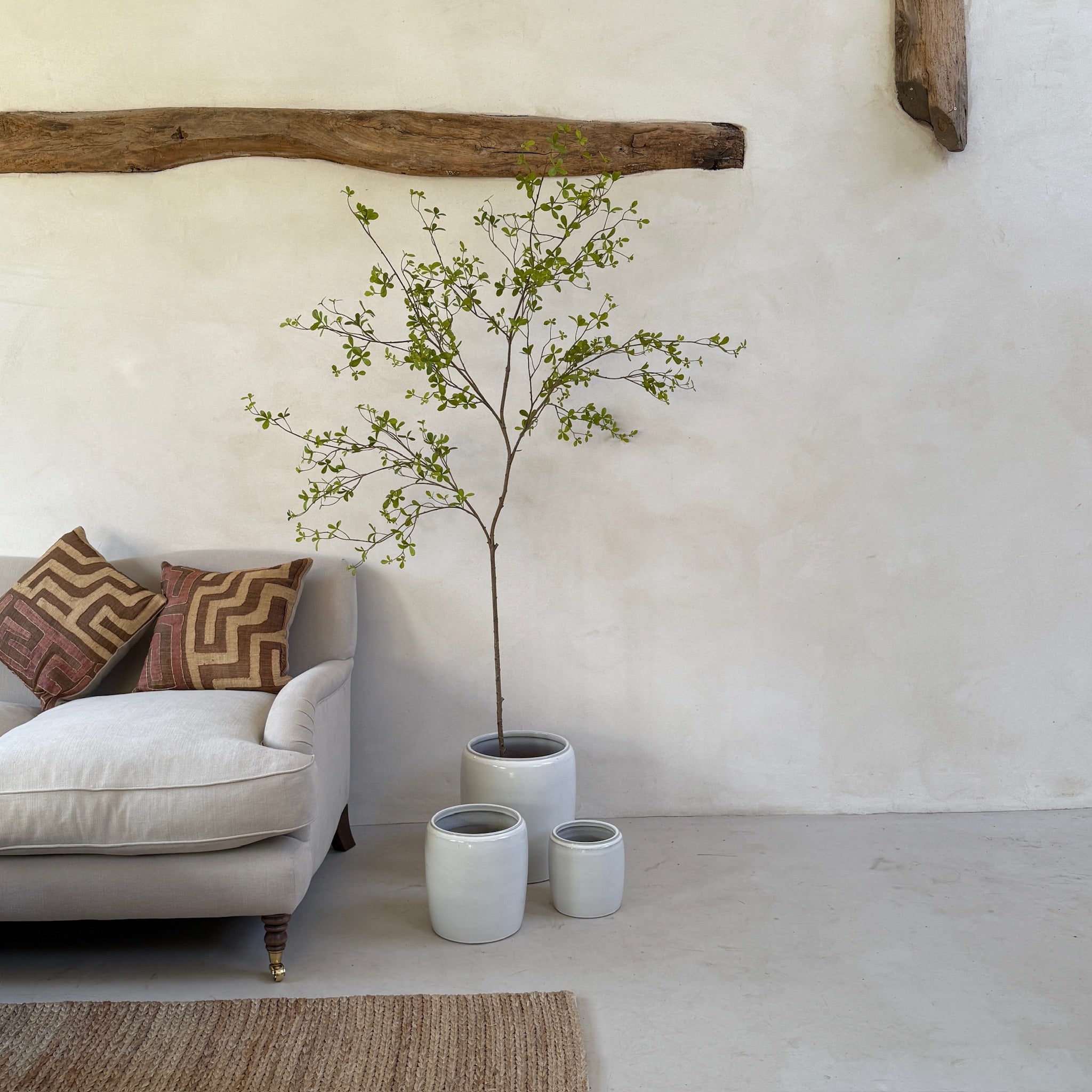 Natural Ceramic Planter | Nora