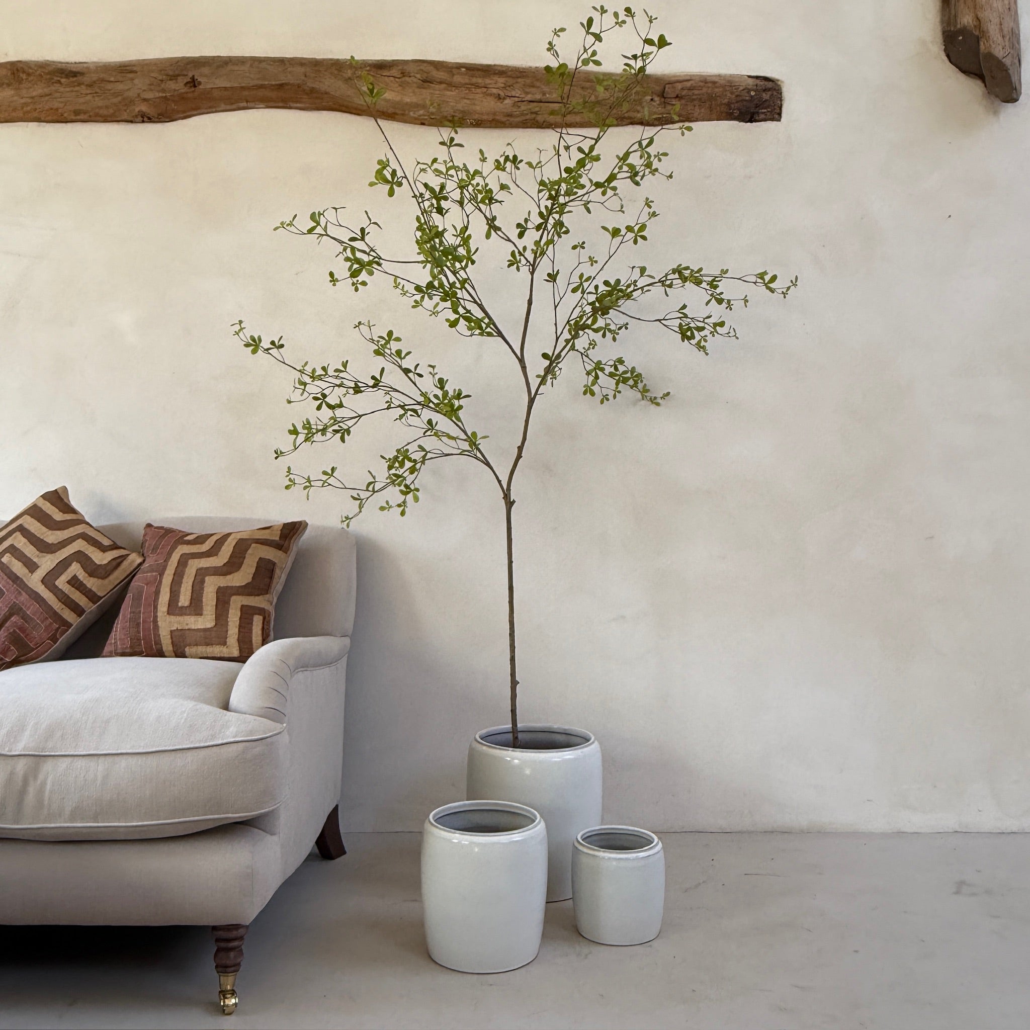 Natural Ceramic Planter | Nora