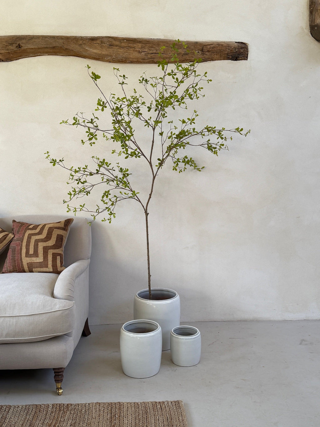 Natural Ceramic Planter | Nora