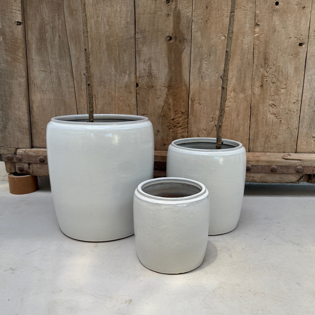Natural Ceramic Planter | Nora
