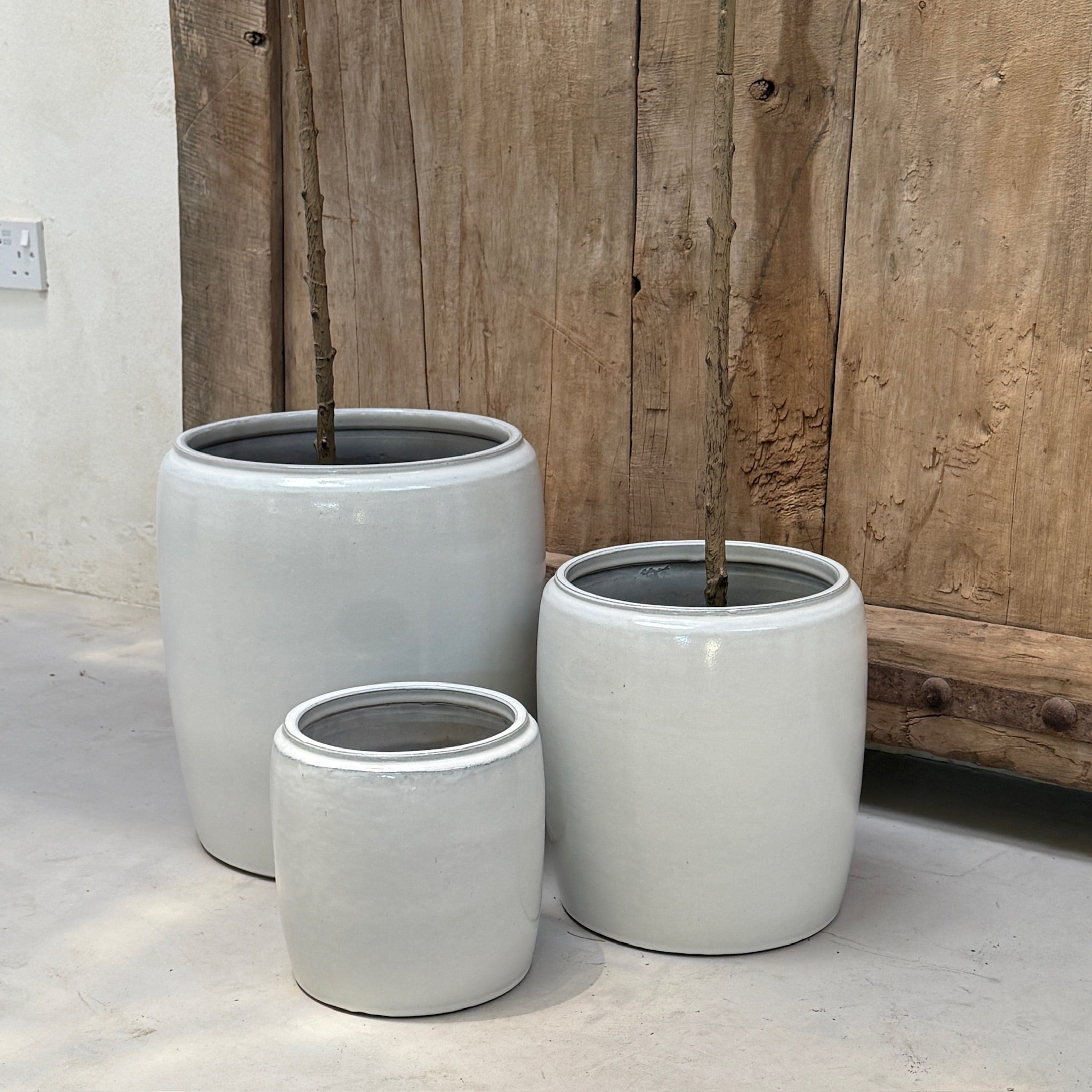 Natural Ceramic Planter | Nora