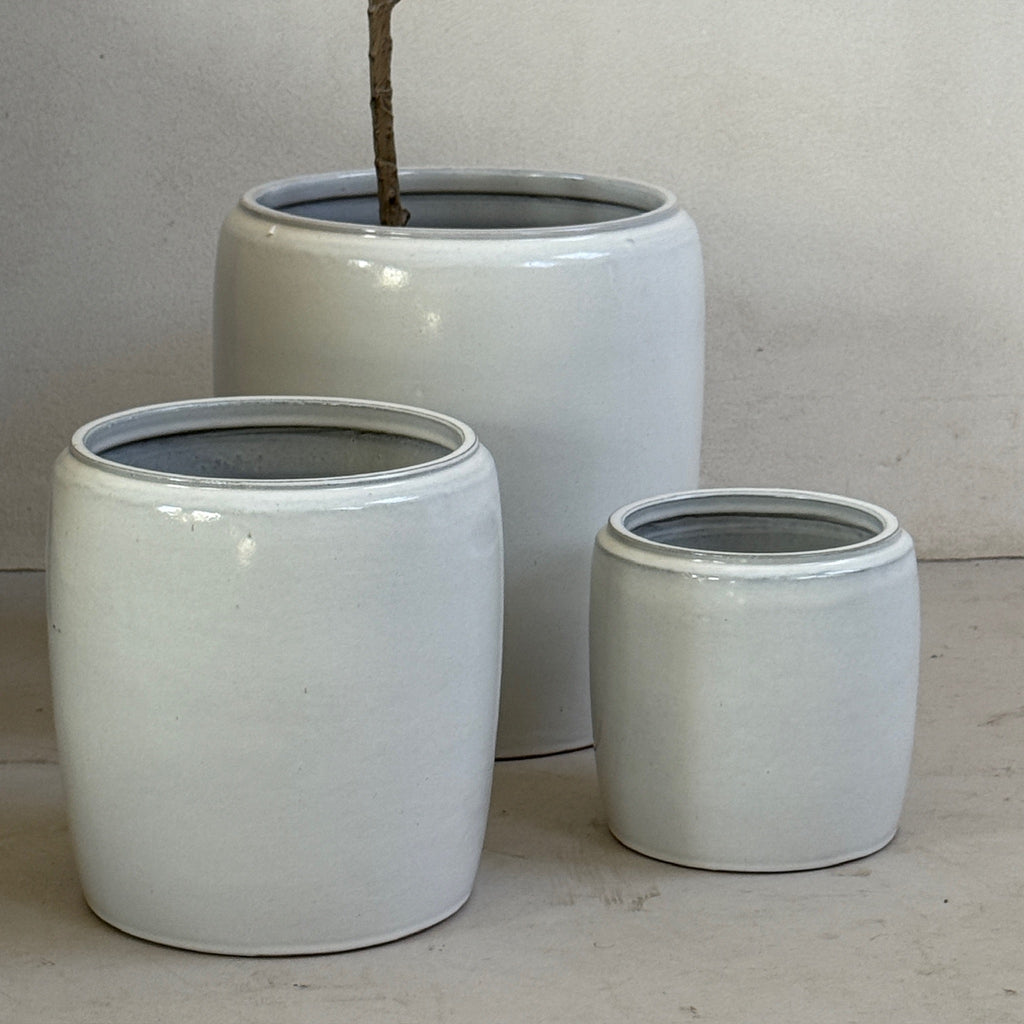 Natural Ceramic Planter | Nora