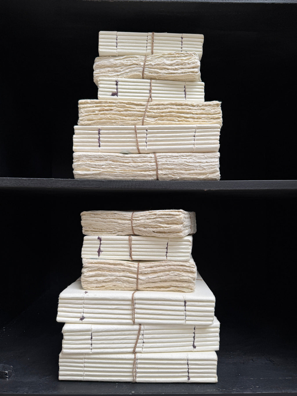 Parchment paper | Group of five decorative books