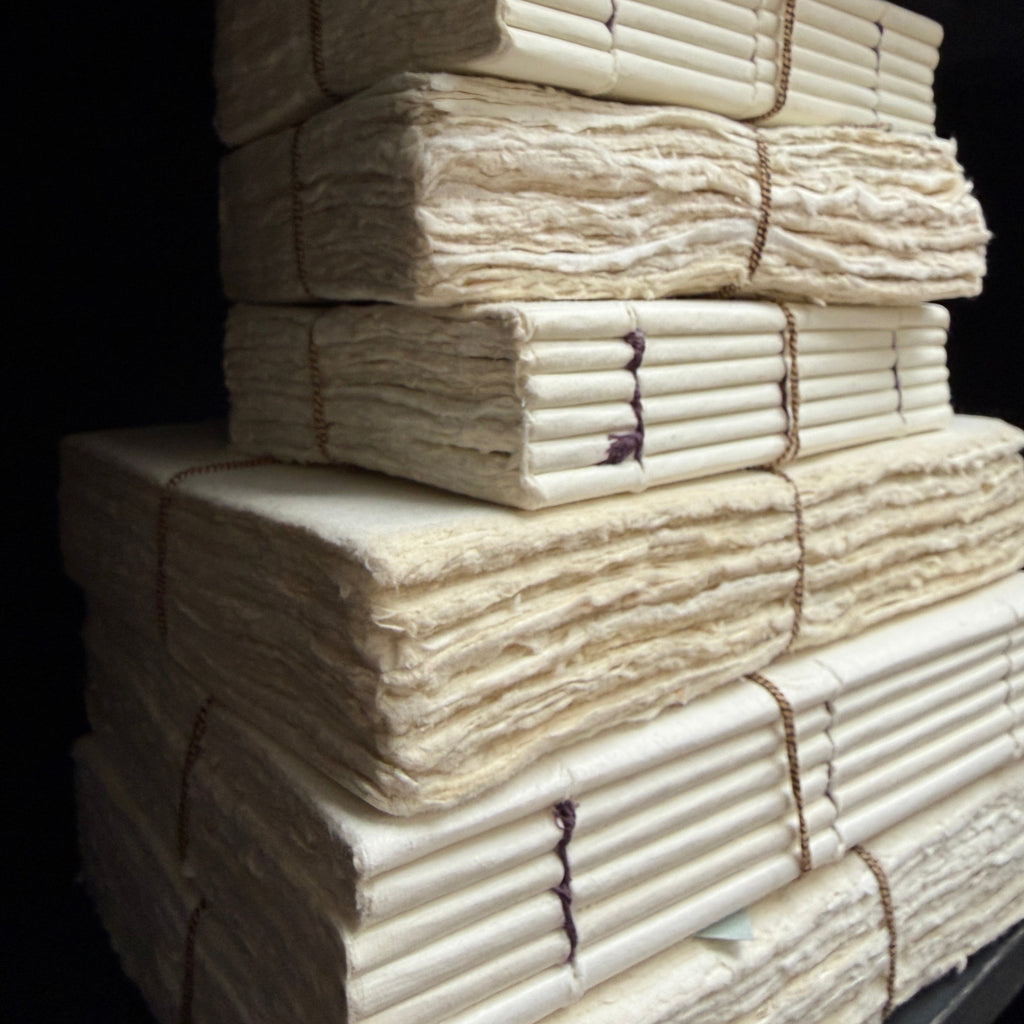 Parchment paper | Group of five decorative books