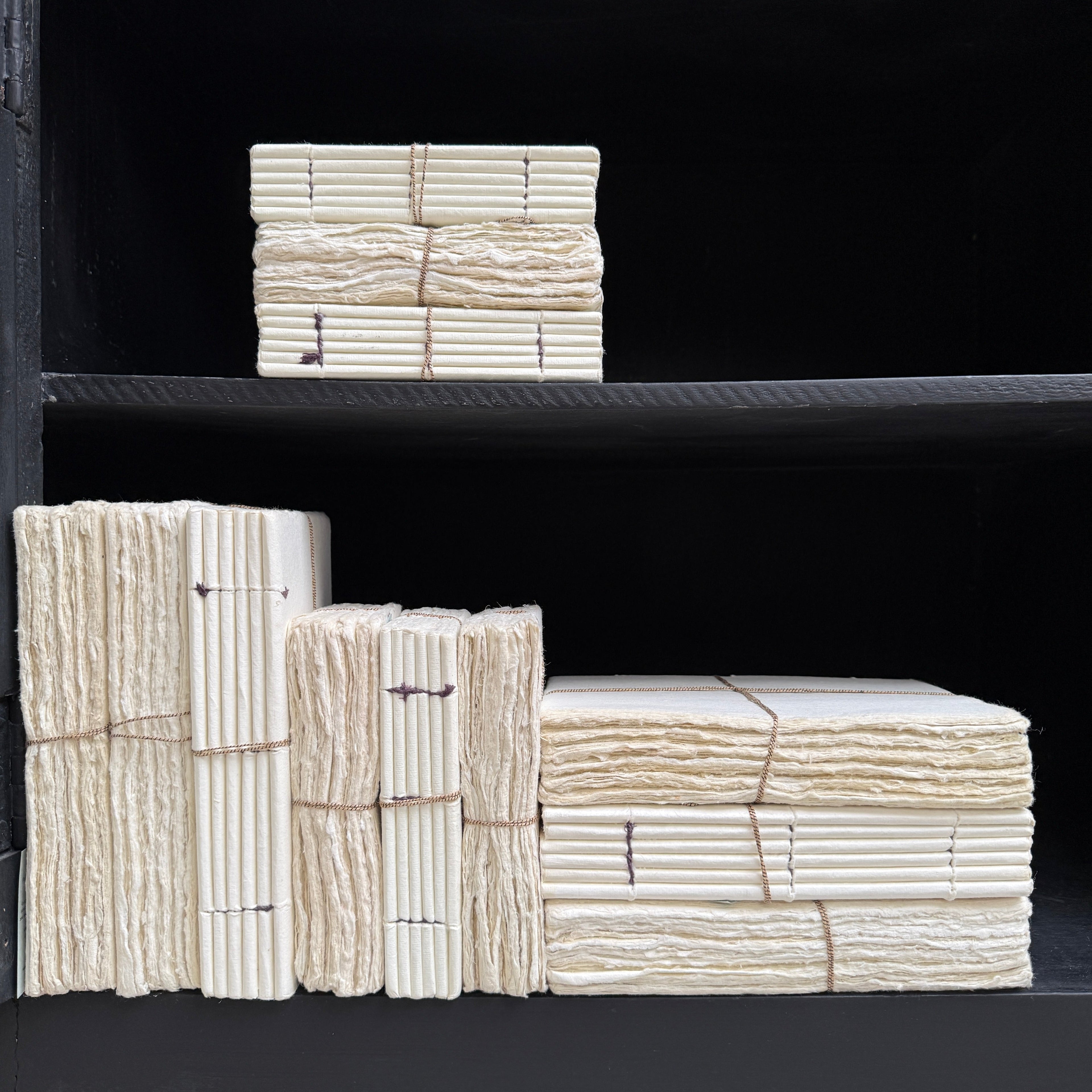 Parchment paper | Group of five decorative books
