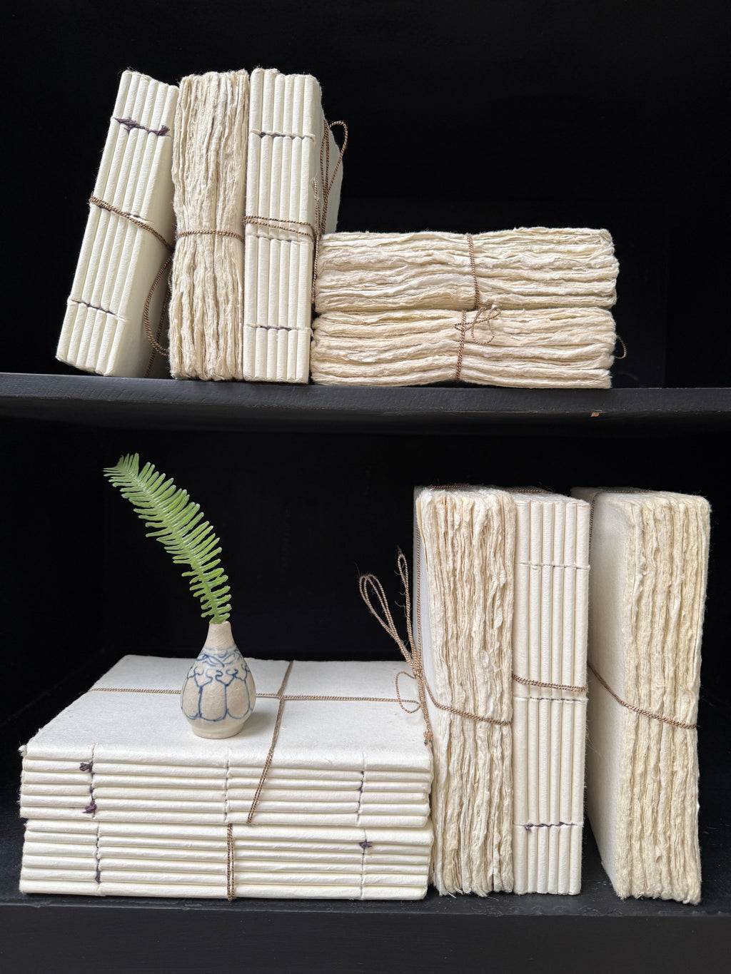 Parchment paper | Group of five decorative books