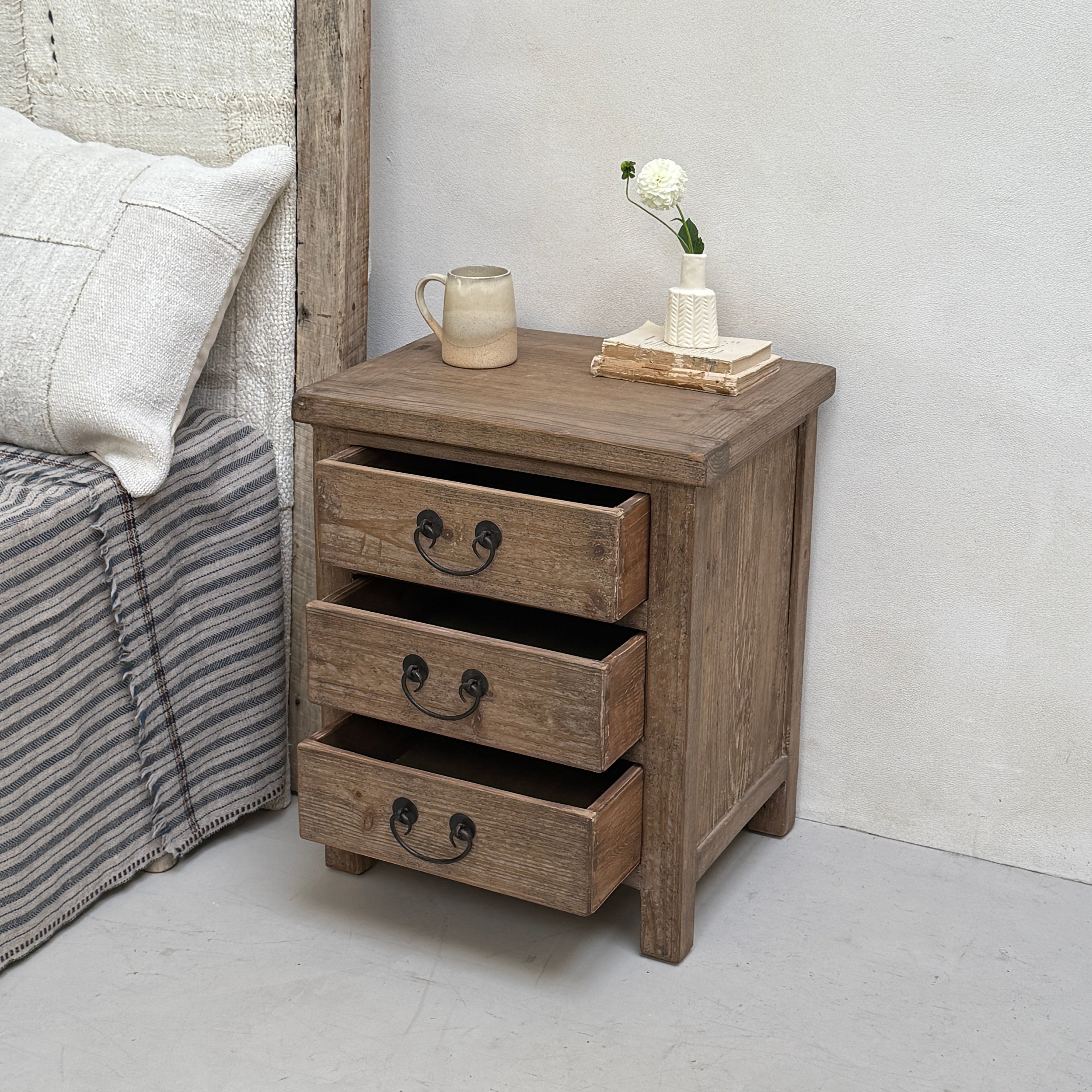 Reclaimed bedside Drawers | Benedict