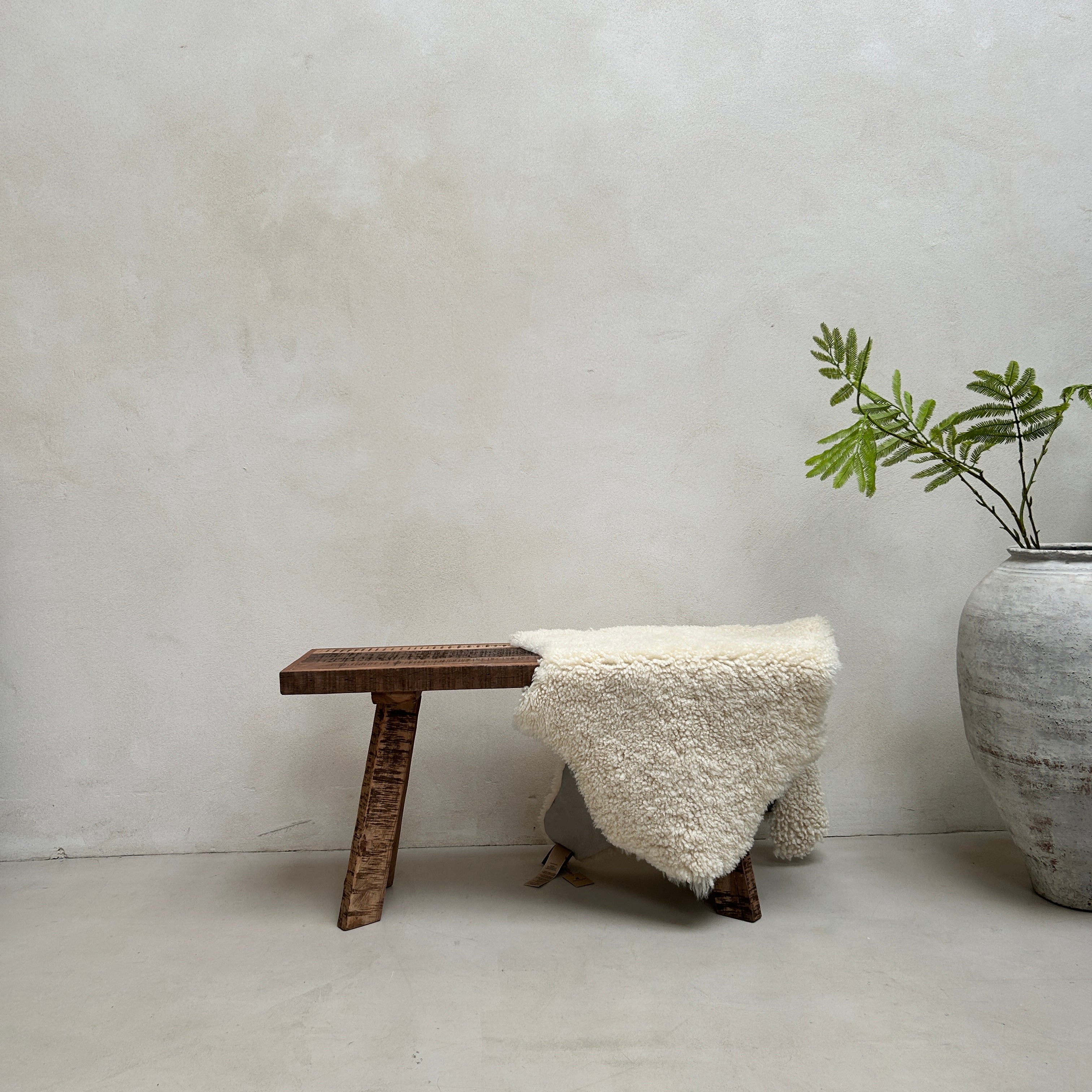 Rustic Reclaimed wood Utility Bench Cornwall