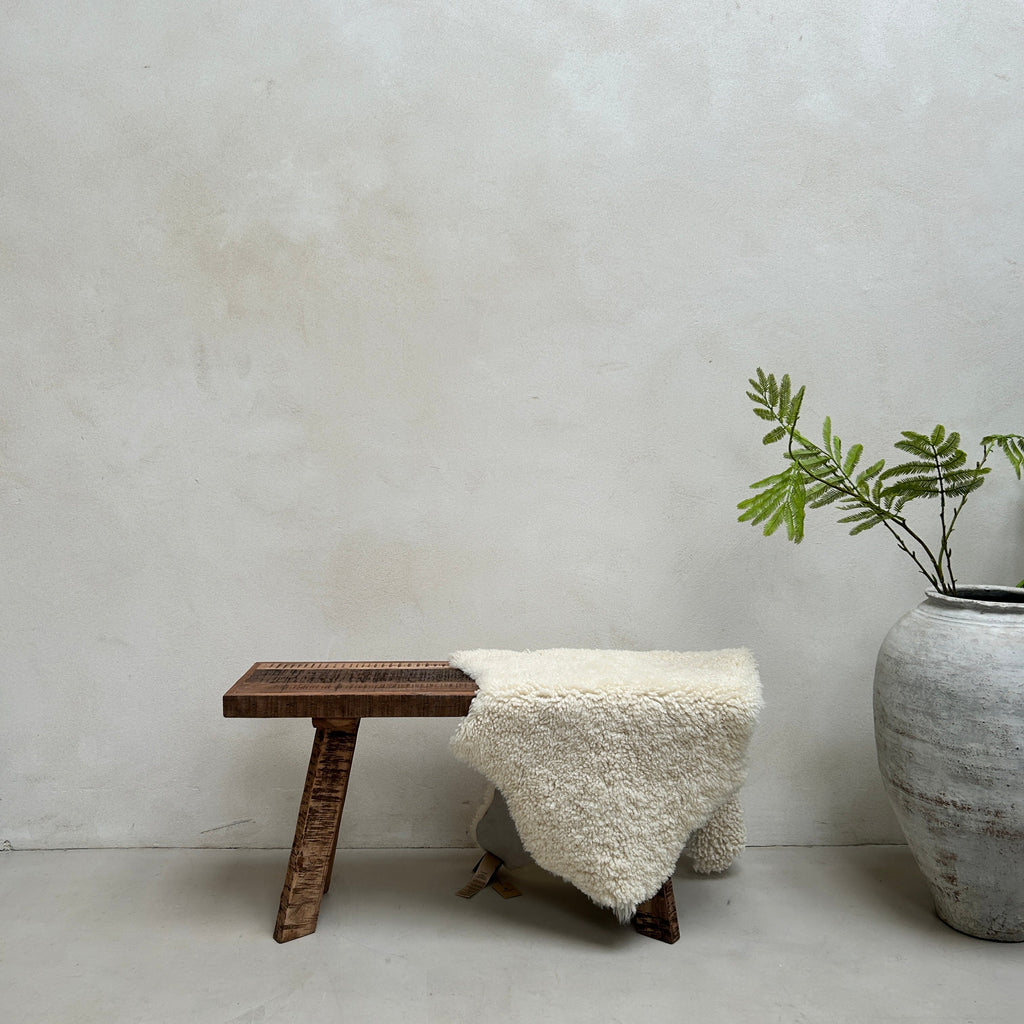 Rustic Reclaimed wood Utility Bench Cornwall