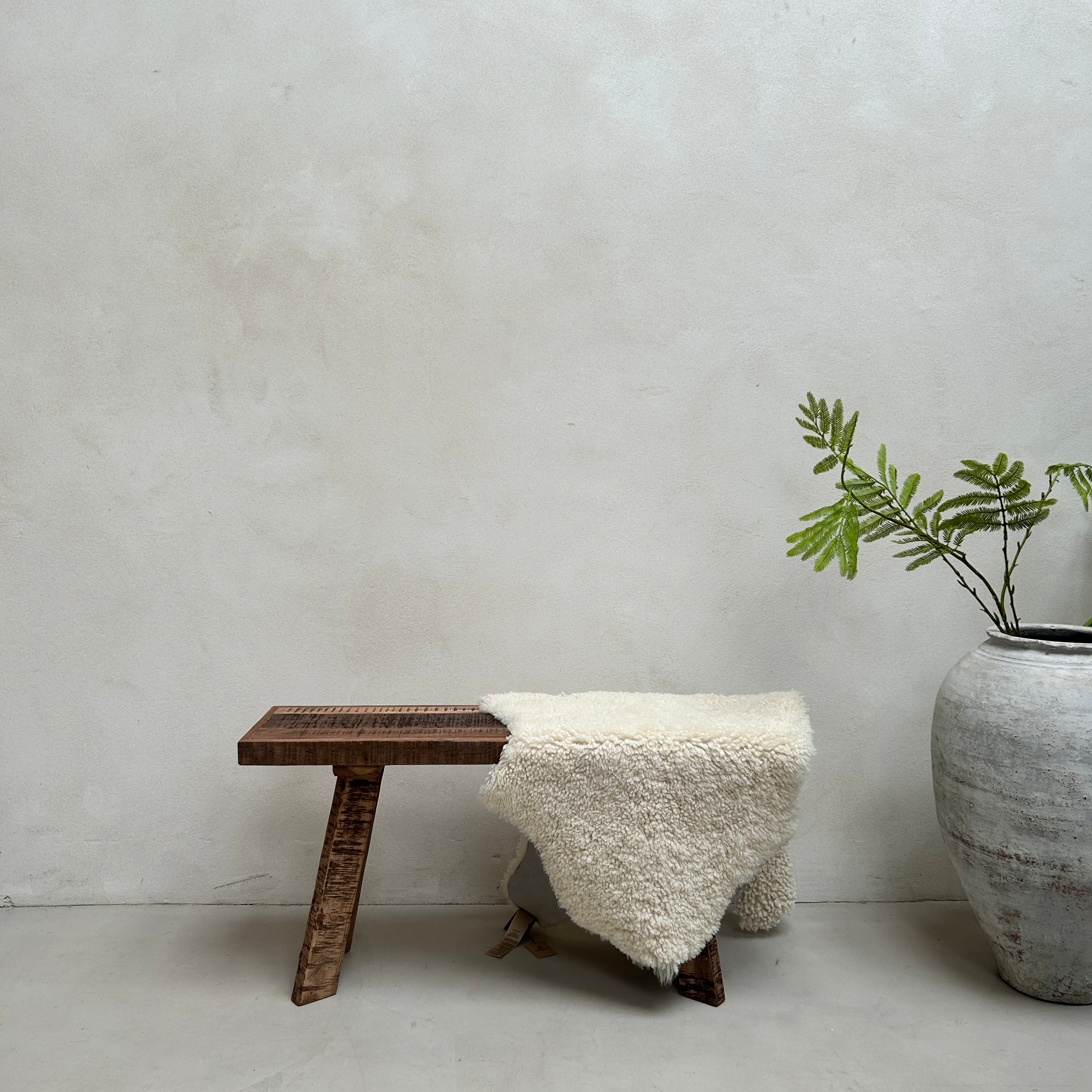 Rustic Reclaimed wood Utility Bench Cornwall