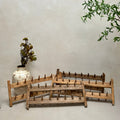 Small Antique Pale Timber Plough