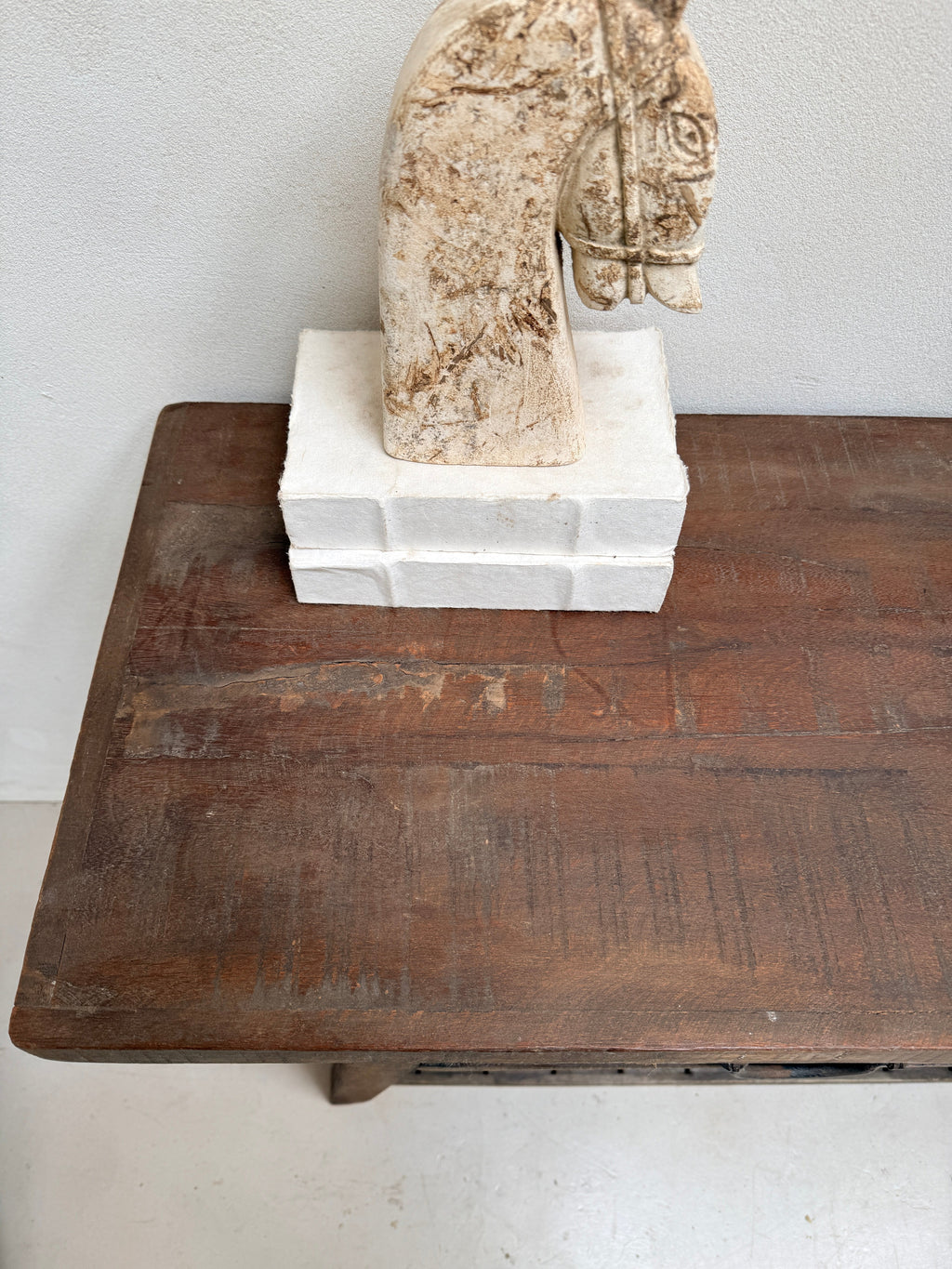 Vintage Dark Wood Hallway Console table | Archie