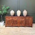 Vintage Dark Wood Sideboard | Vince