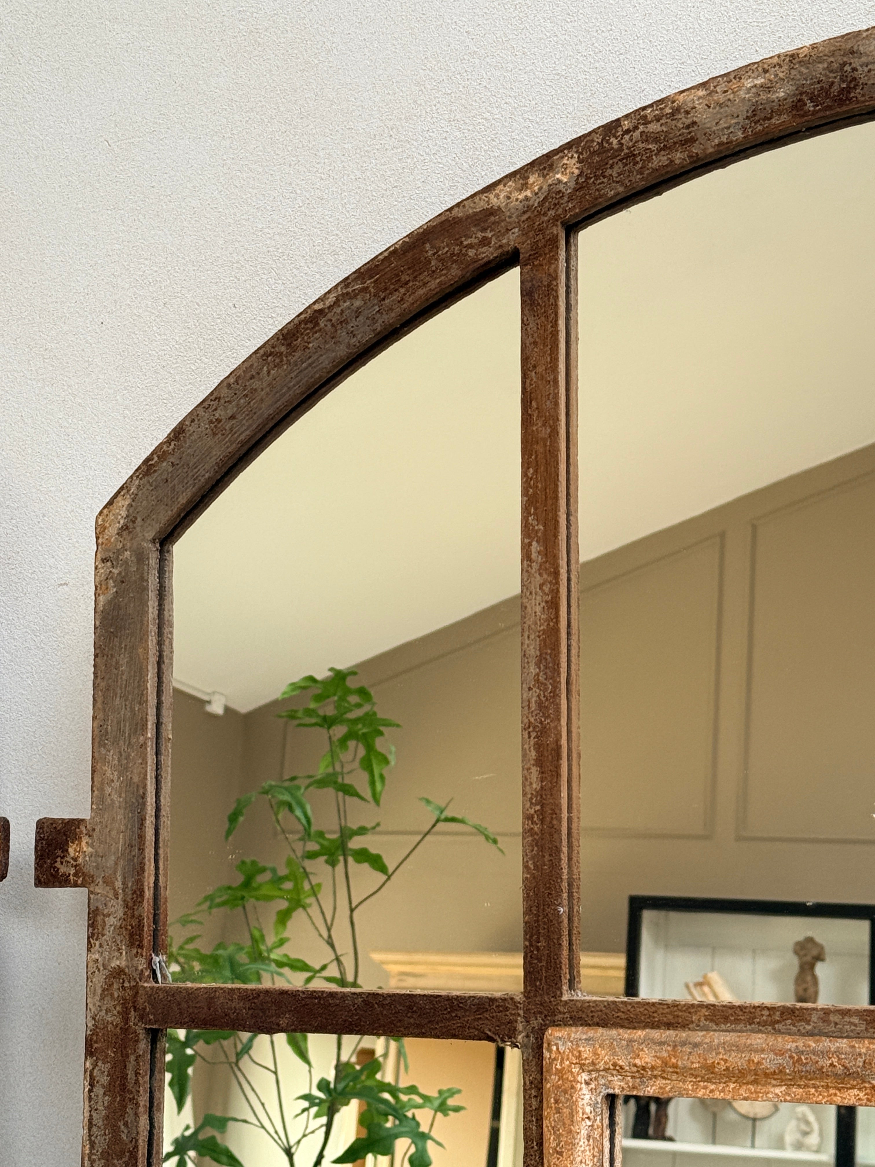 Vintage Factory window mirror | Monpazier