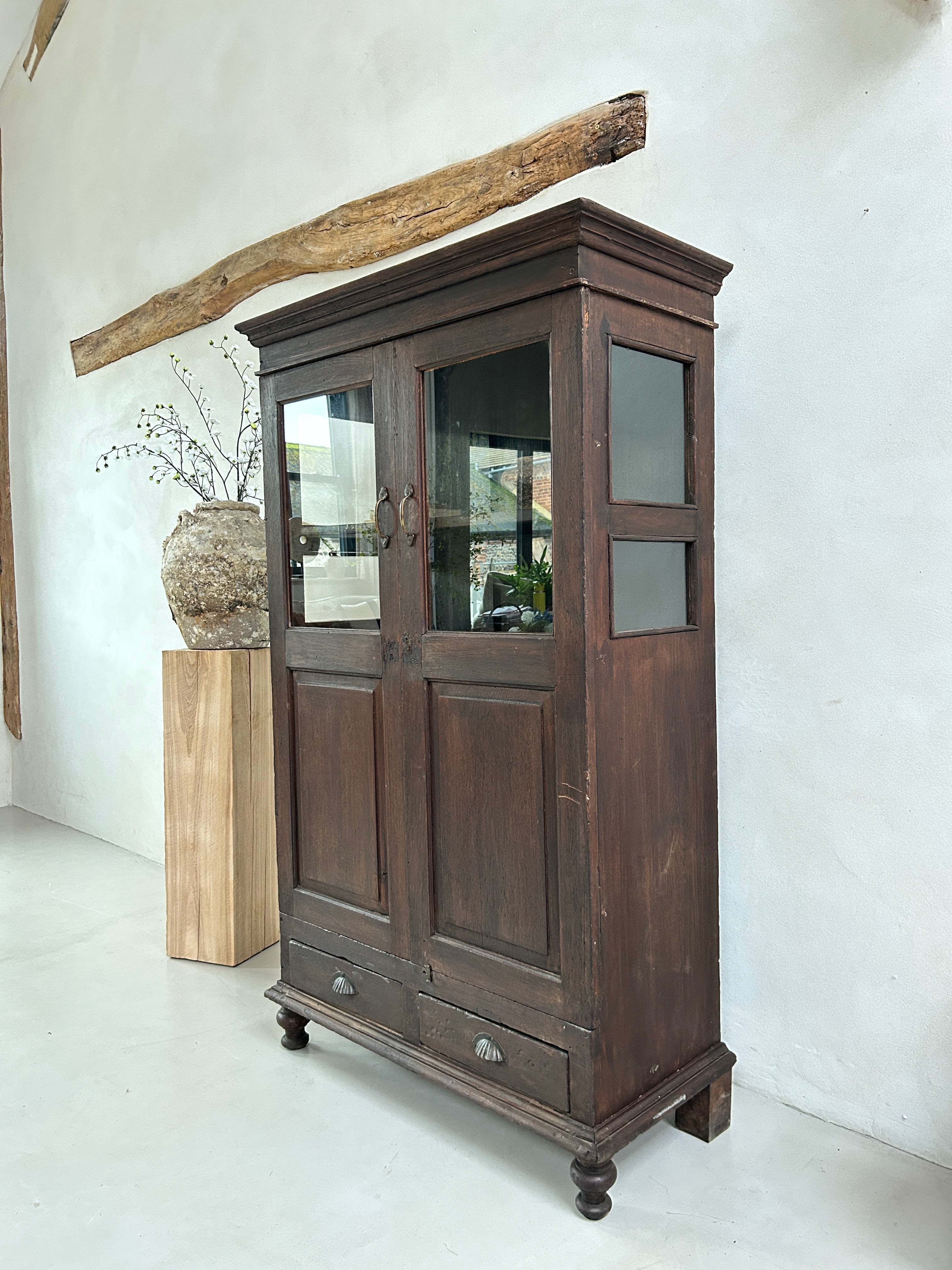 Antique Glazed Cabinet | Middleham