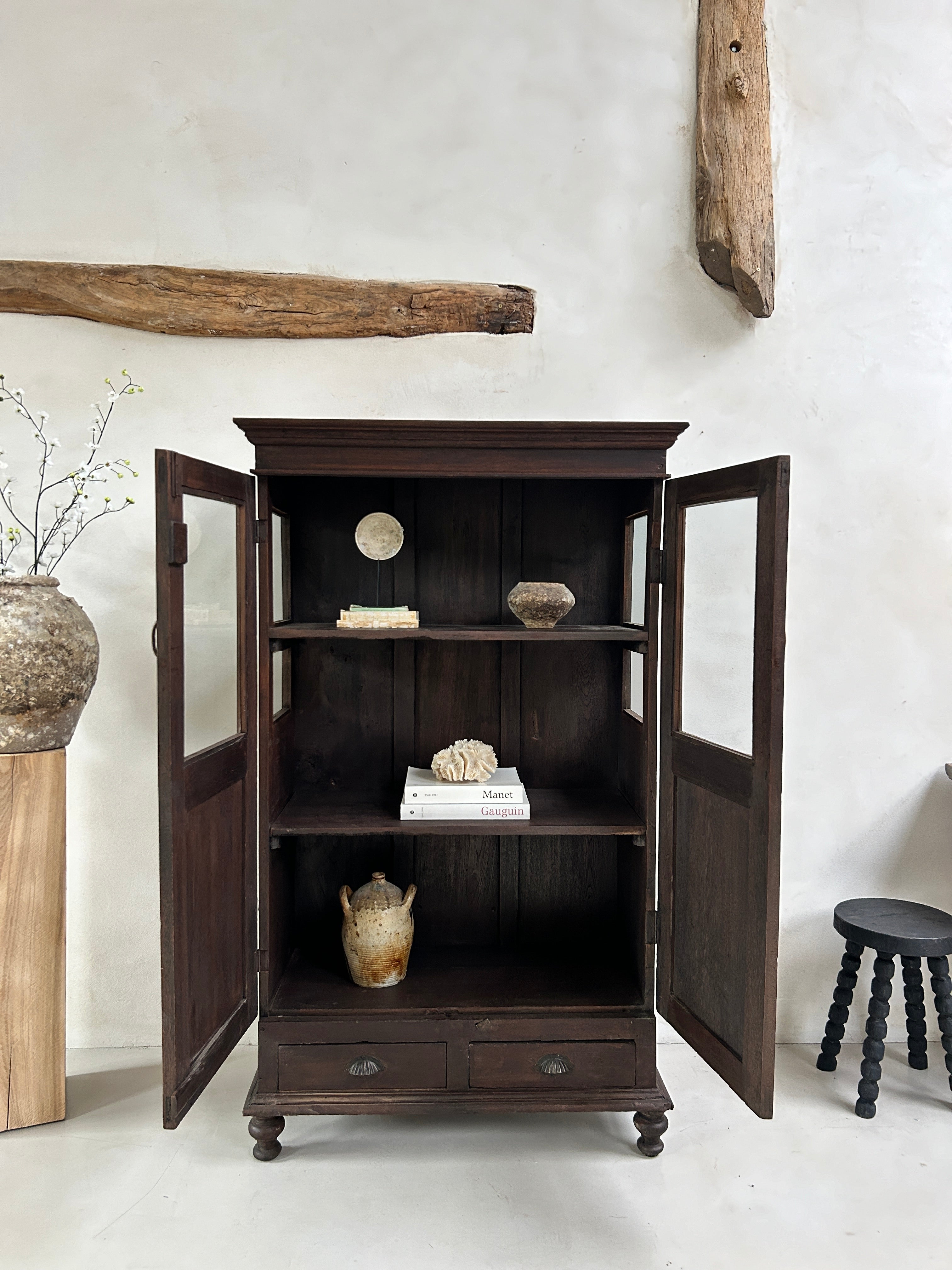 Antique Glazed Cabinet | Middleham