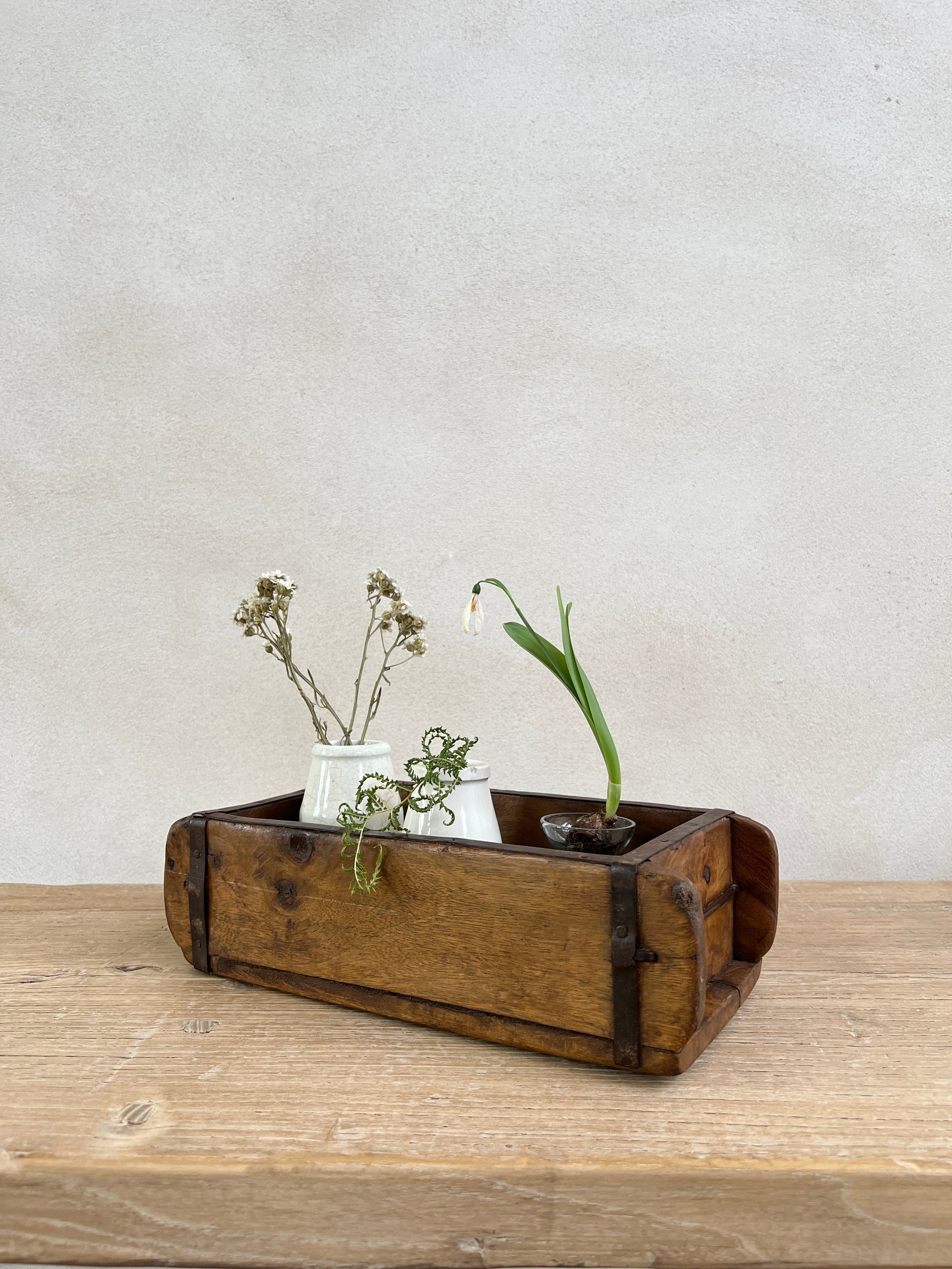 Vintage Teak Brick Mould
