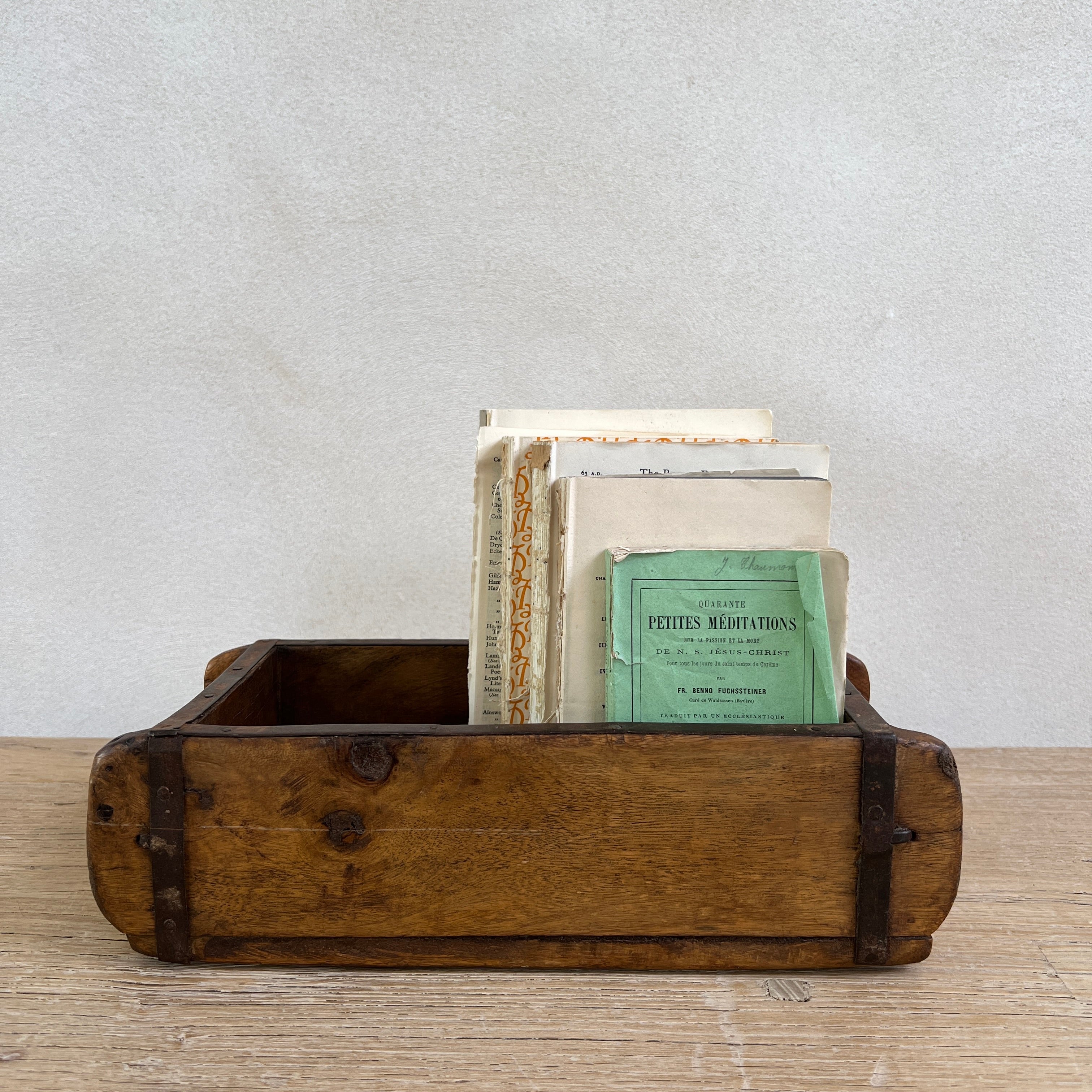 Vintage Teak Brick Mould