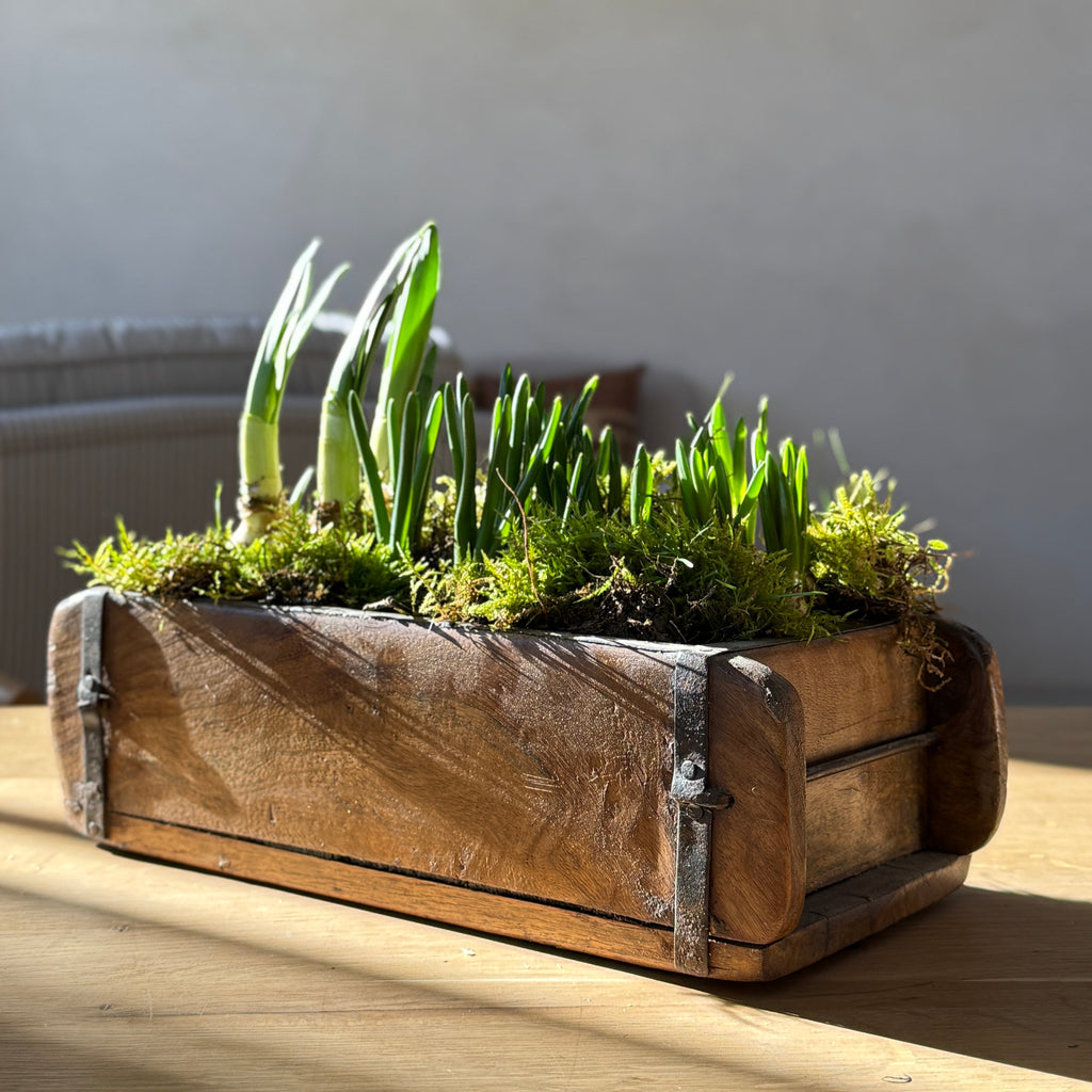 Vintage Teak Brick Mould