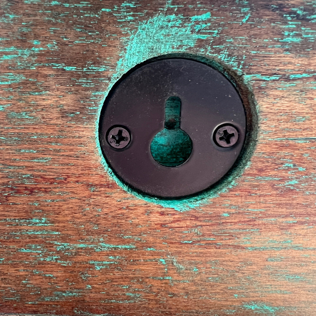 Vintage Wooden Coat Rack | 5 Hooks