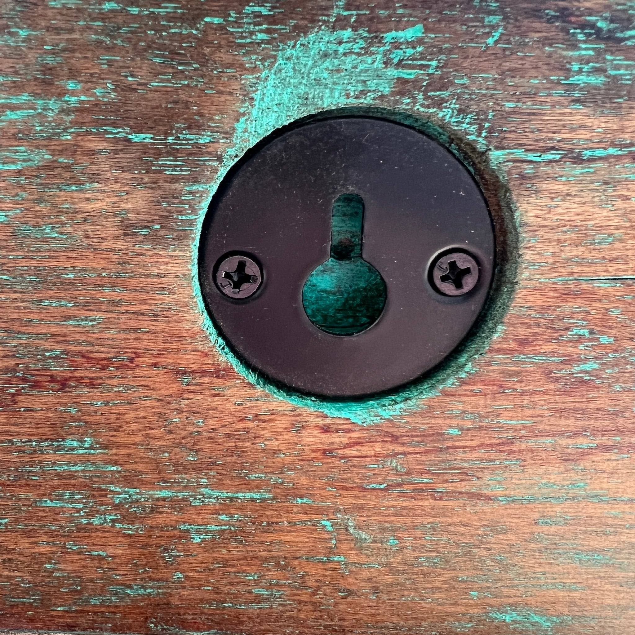 Vintage Wooden Coat Rack | 5 Hooks