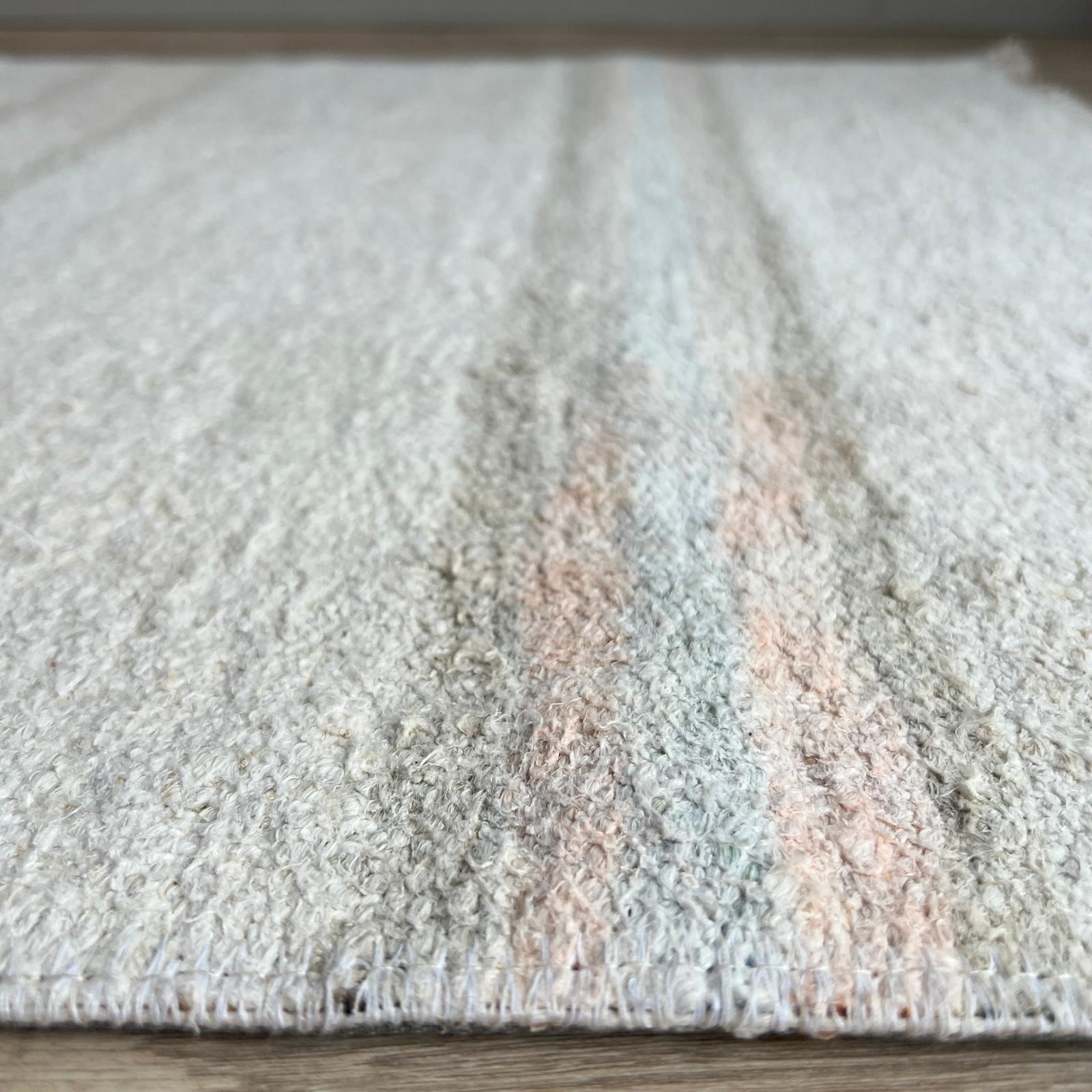 Vintage brushed linen runner No: 19, 70cm x 260cm