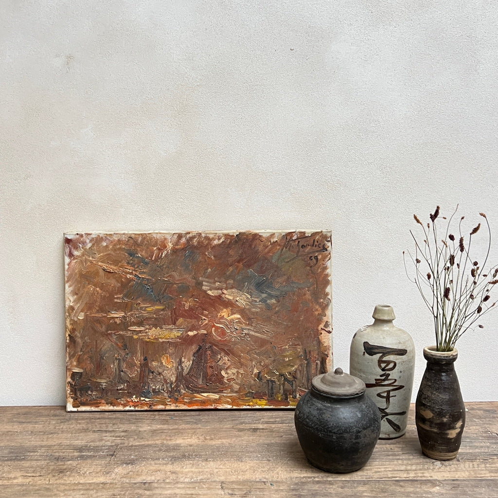 Vintage oil painting | Thogoris