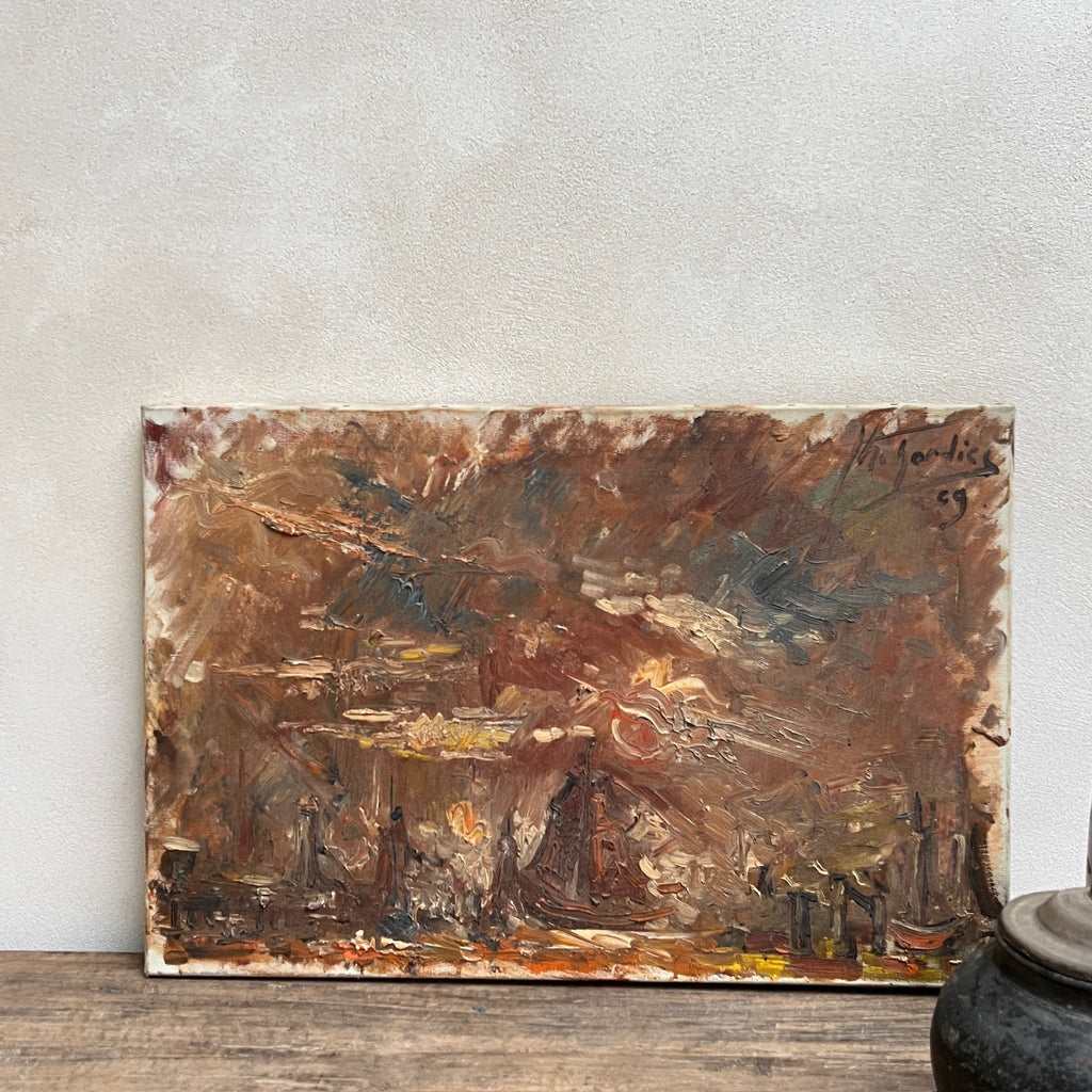 Vintage oil painting | Thogoris