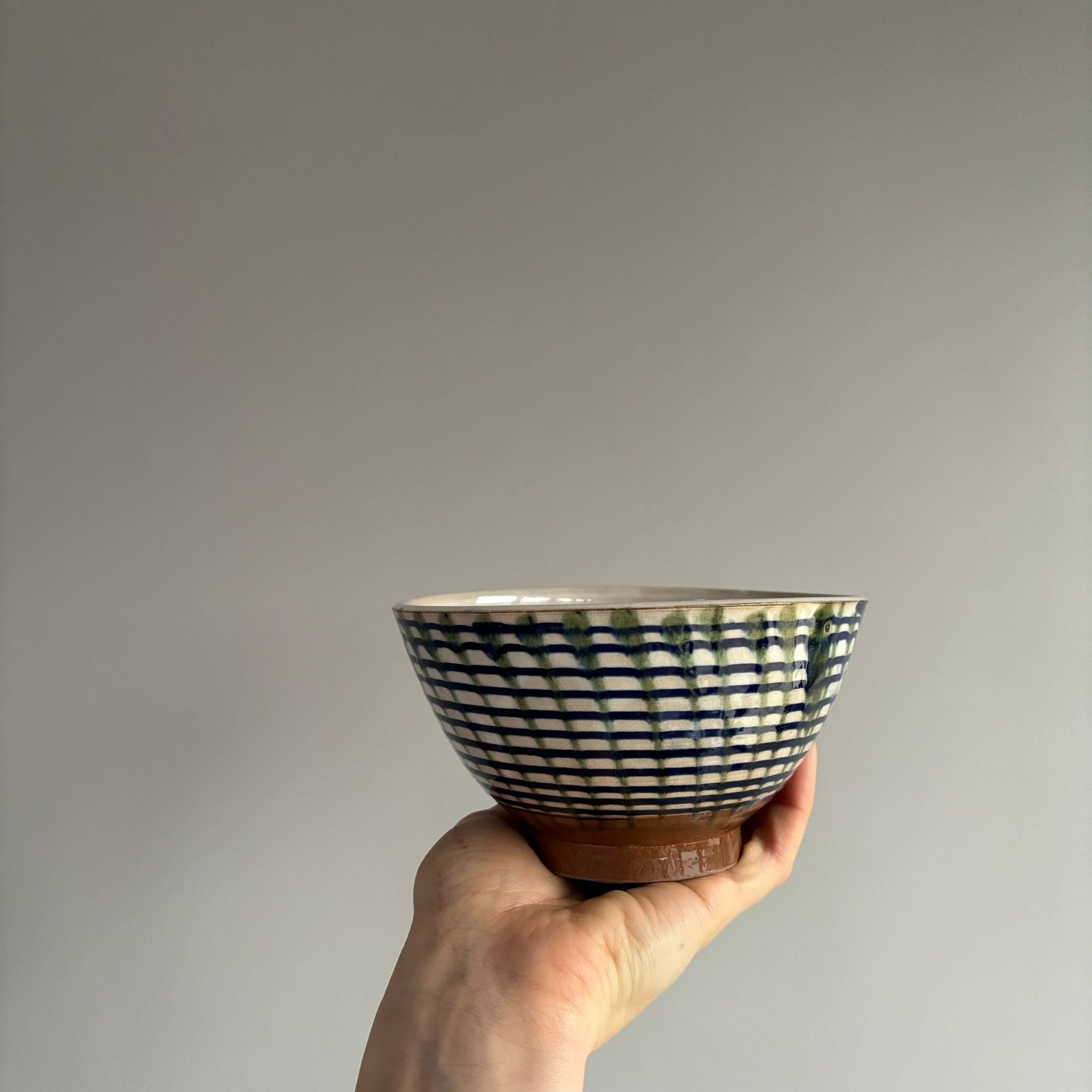 Handmade Stoneware Hakkem Bowl Large