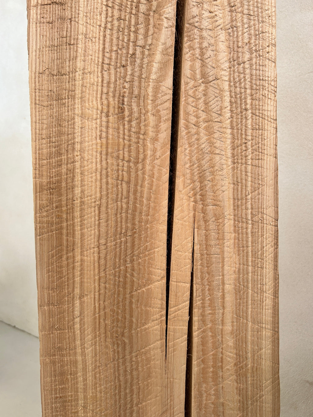 Wooden oak plinths