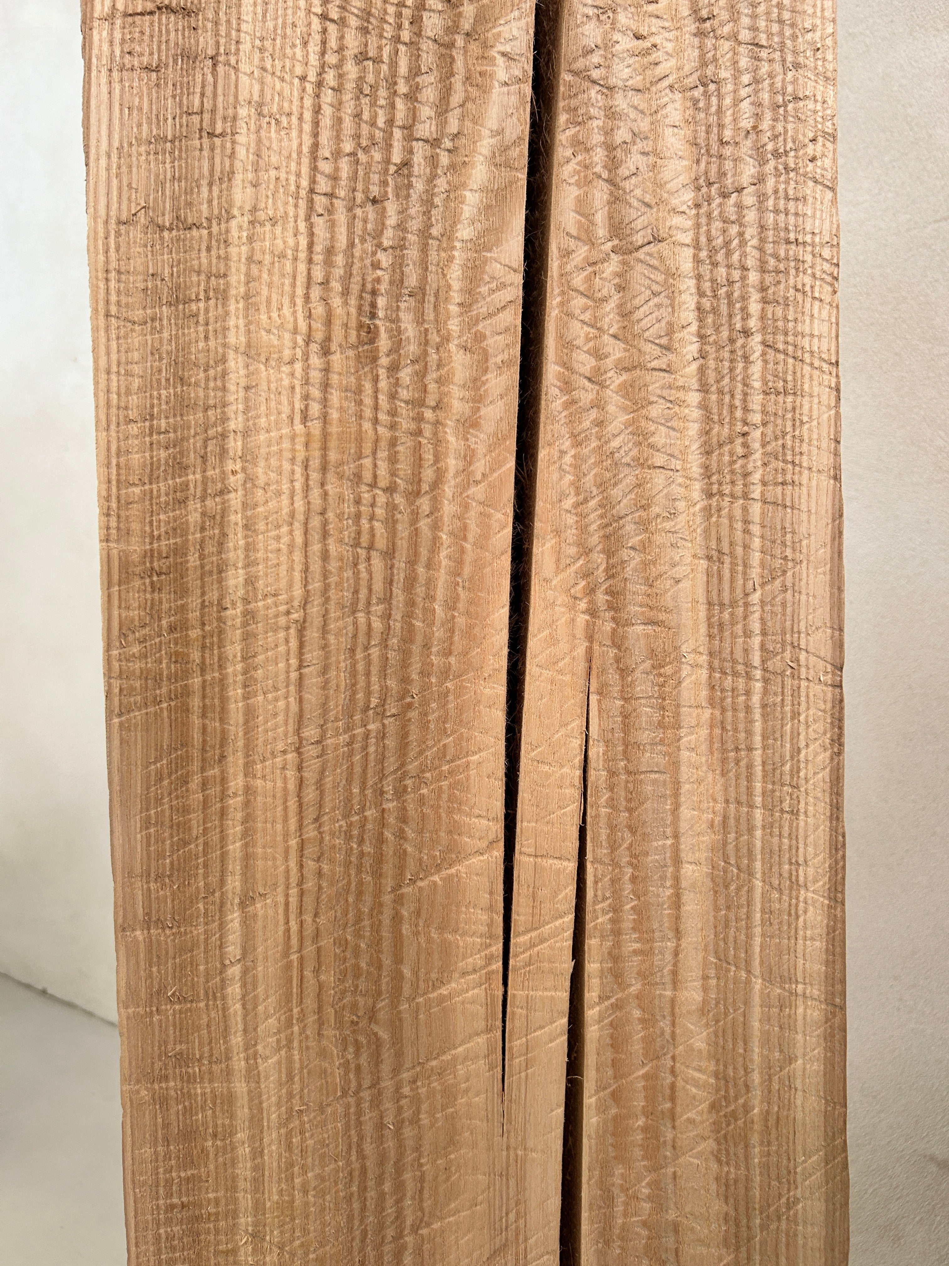 Wooden oak plinths