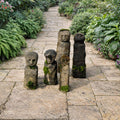 Vintage Handcarved Stone Garden Sumba Statues