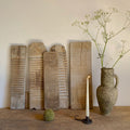 Antique rustic wooden washboard | slim