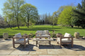 Rustic Wood Outdoor Seating