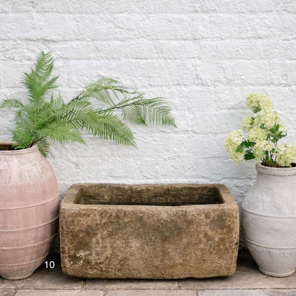 Antique Stone Trough - Planter