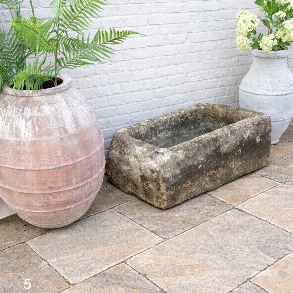 Antique Stone Trough - Planter