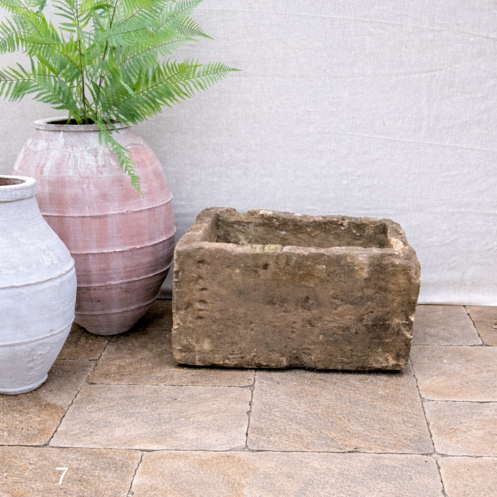 Antique Stone Trough - Planter