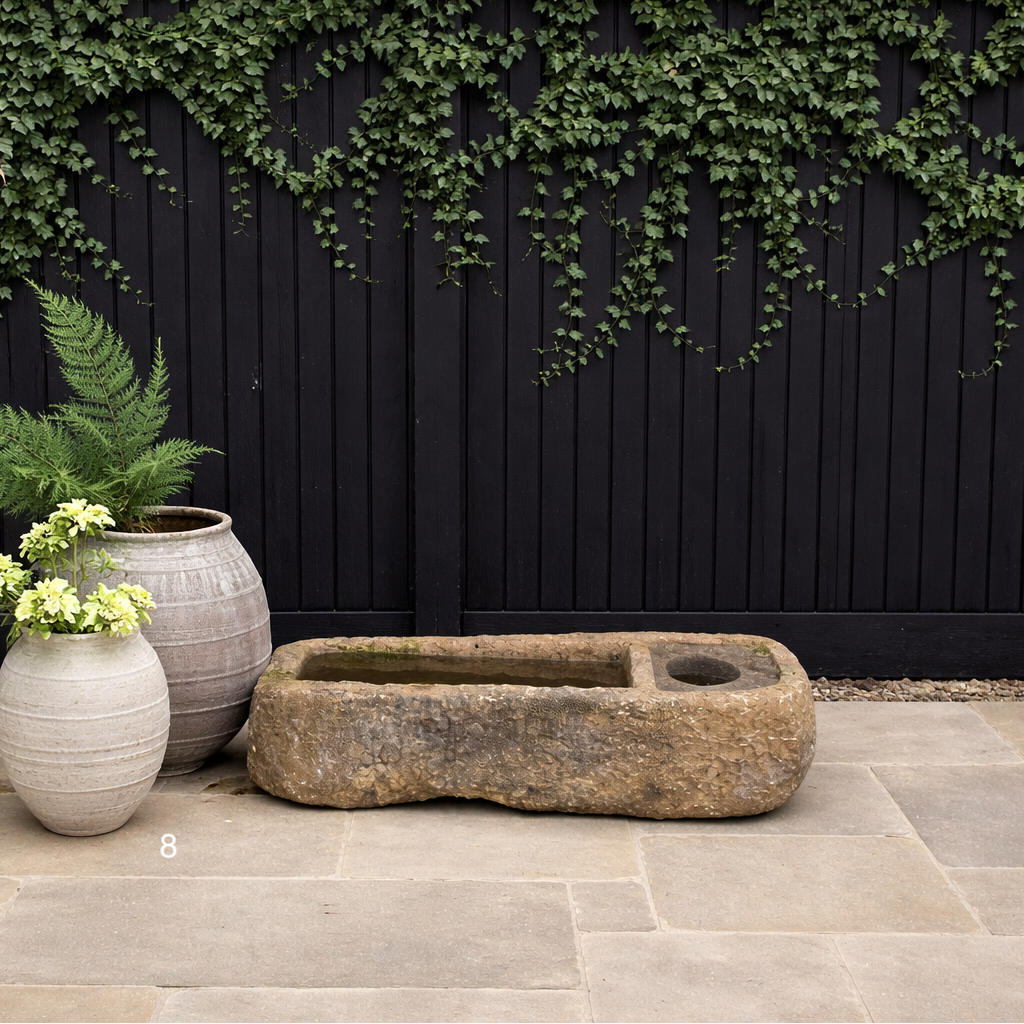 Antique Stone Trough - Planter